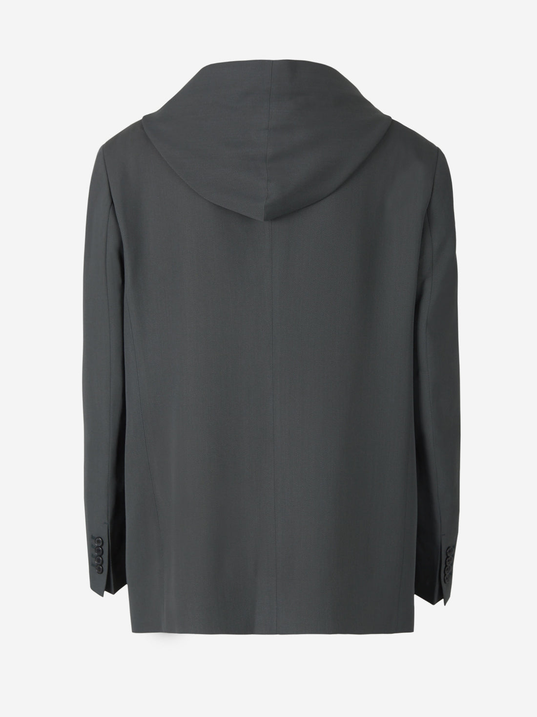 Acne Studios Americana Capucha Lana color Gris Piedra sku 302-003227 01 - Foto 2