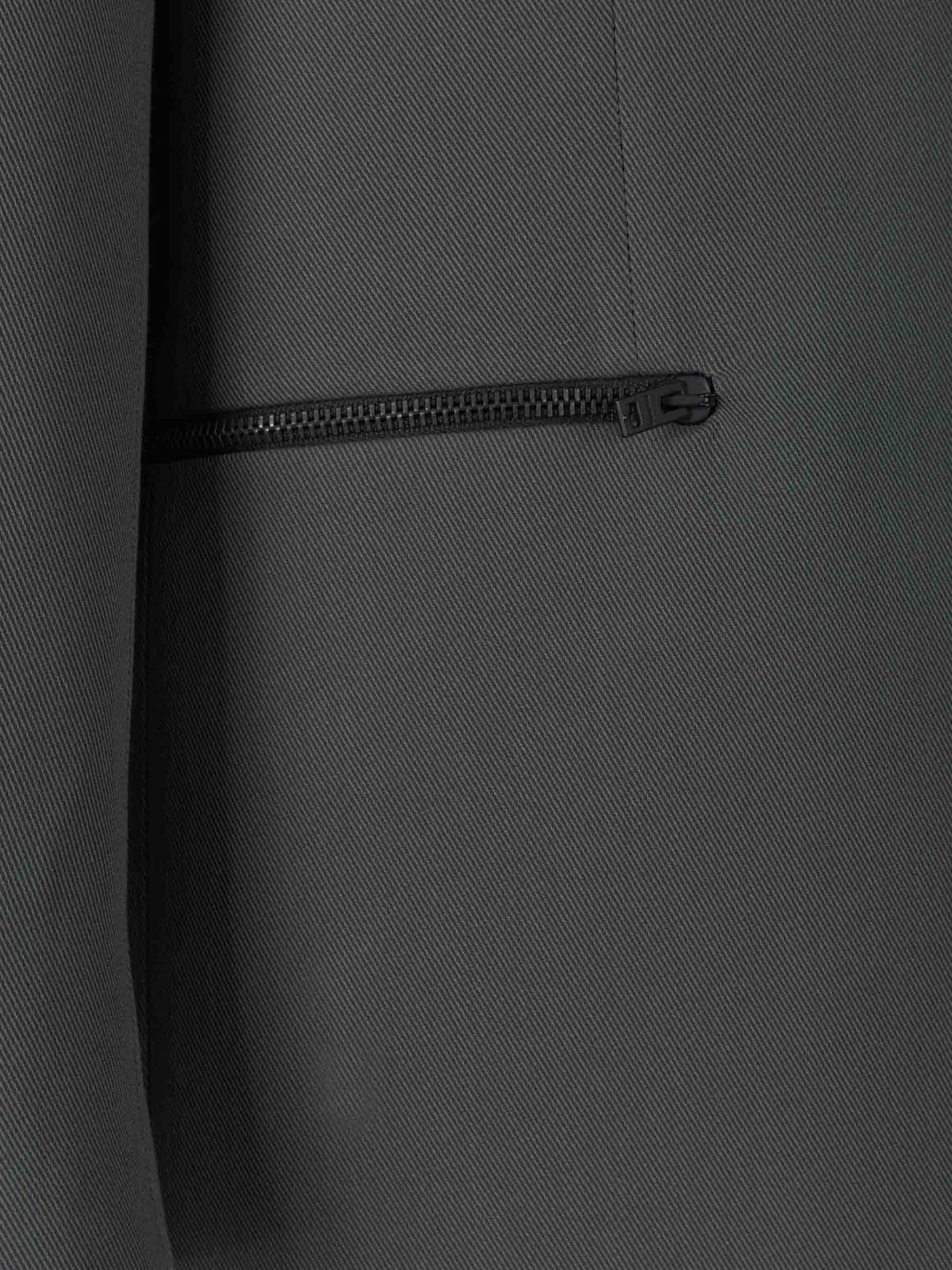 Acne Studios Americana Capucha Lana color Gris Piedra sku 302-003227 01 - Foto 4