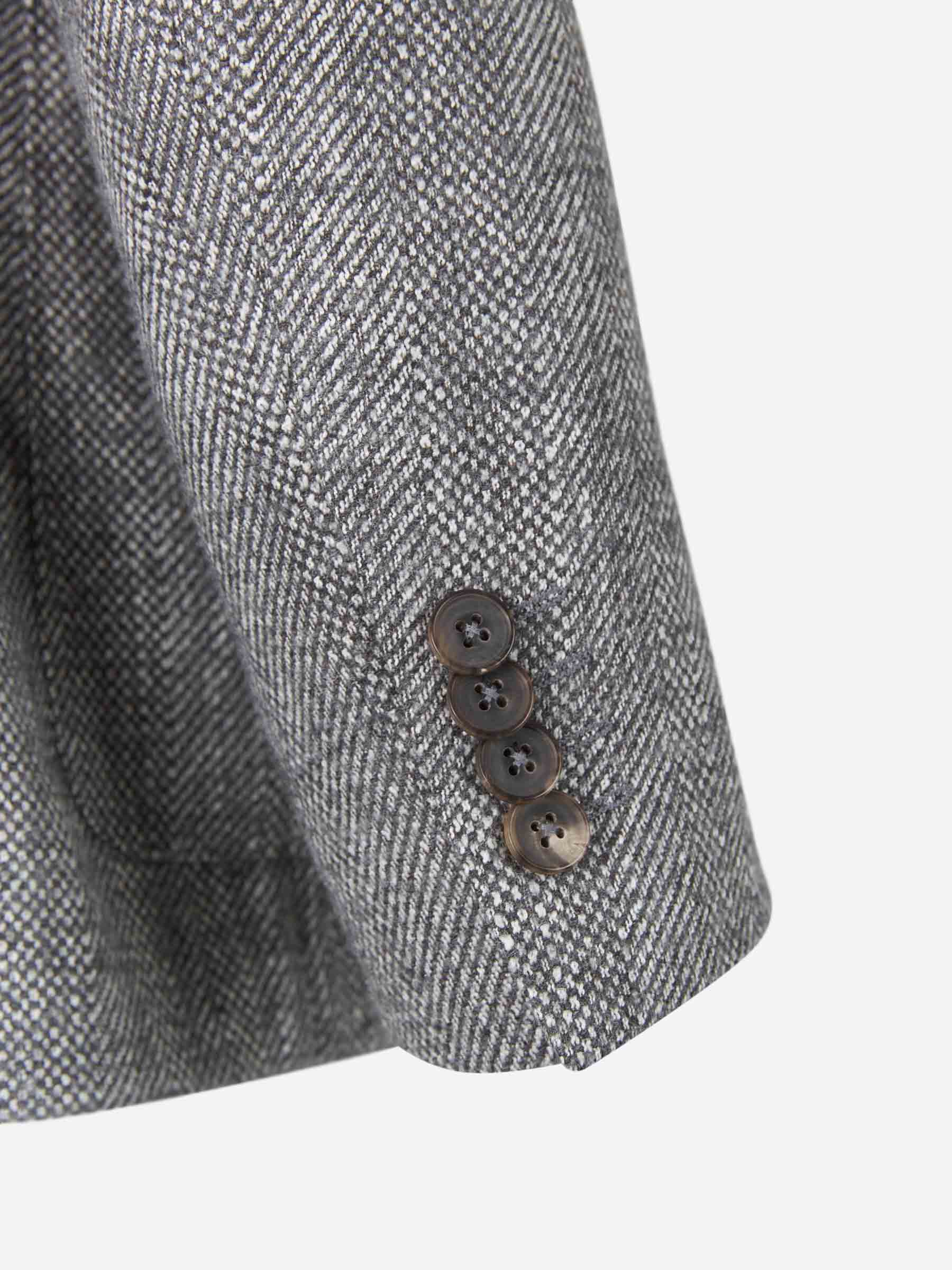 Canali Americana Motivo Geométrico color Gris Carbón sku 302-003241 01 - Foto 5