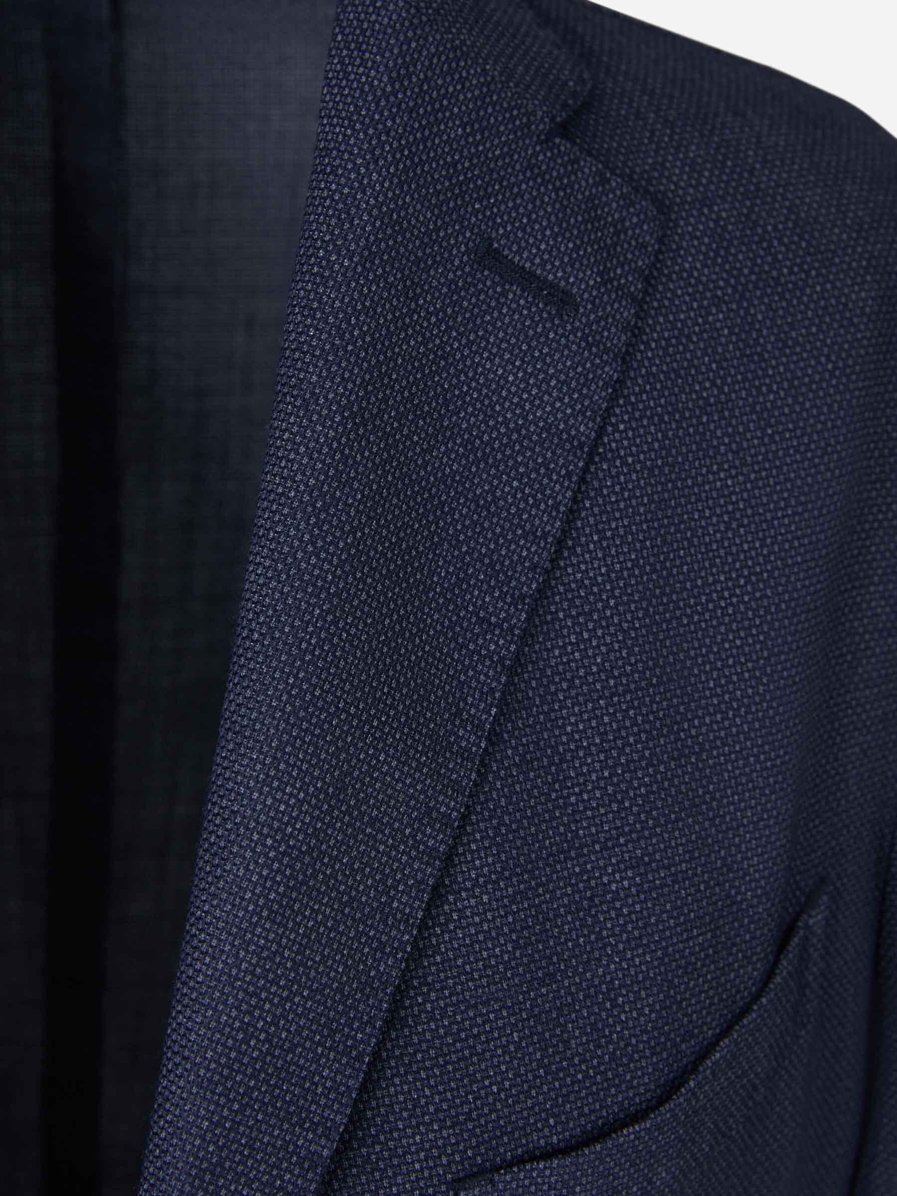 Boglioli Americana Texturizada Lana color Azul Cobalto sku 302-003284 01 - Foto 3