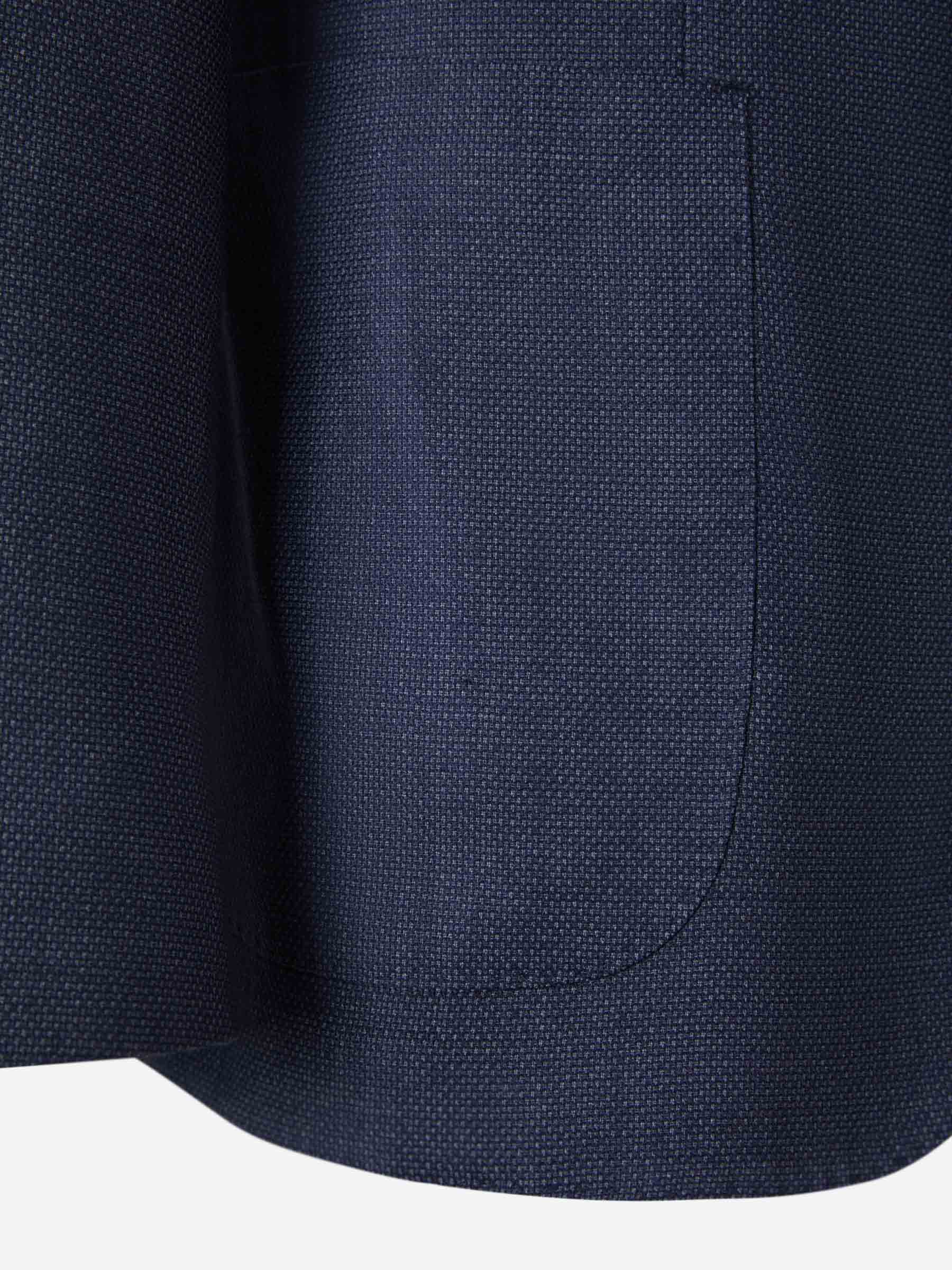 Boglioli Americana Texturizada Lana color Azul Cobalto sku 302-003284 01 - Foto 4