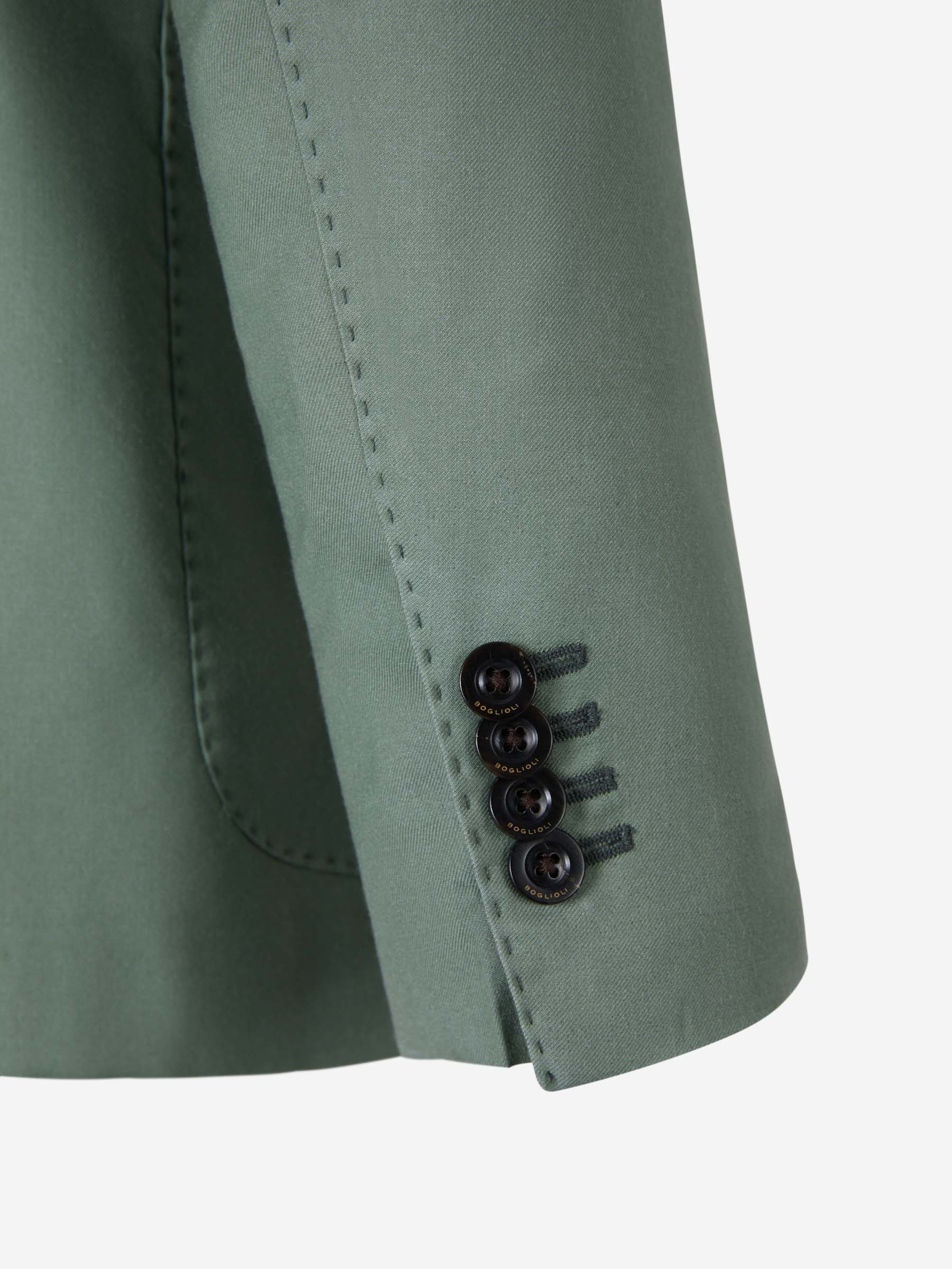 Boglioli Americana Cashmere Y Seda color Verde Claro sku 302-003285 01 - Foto 4