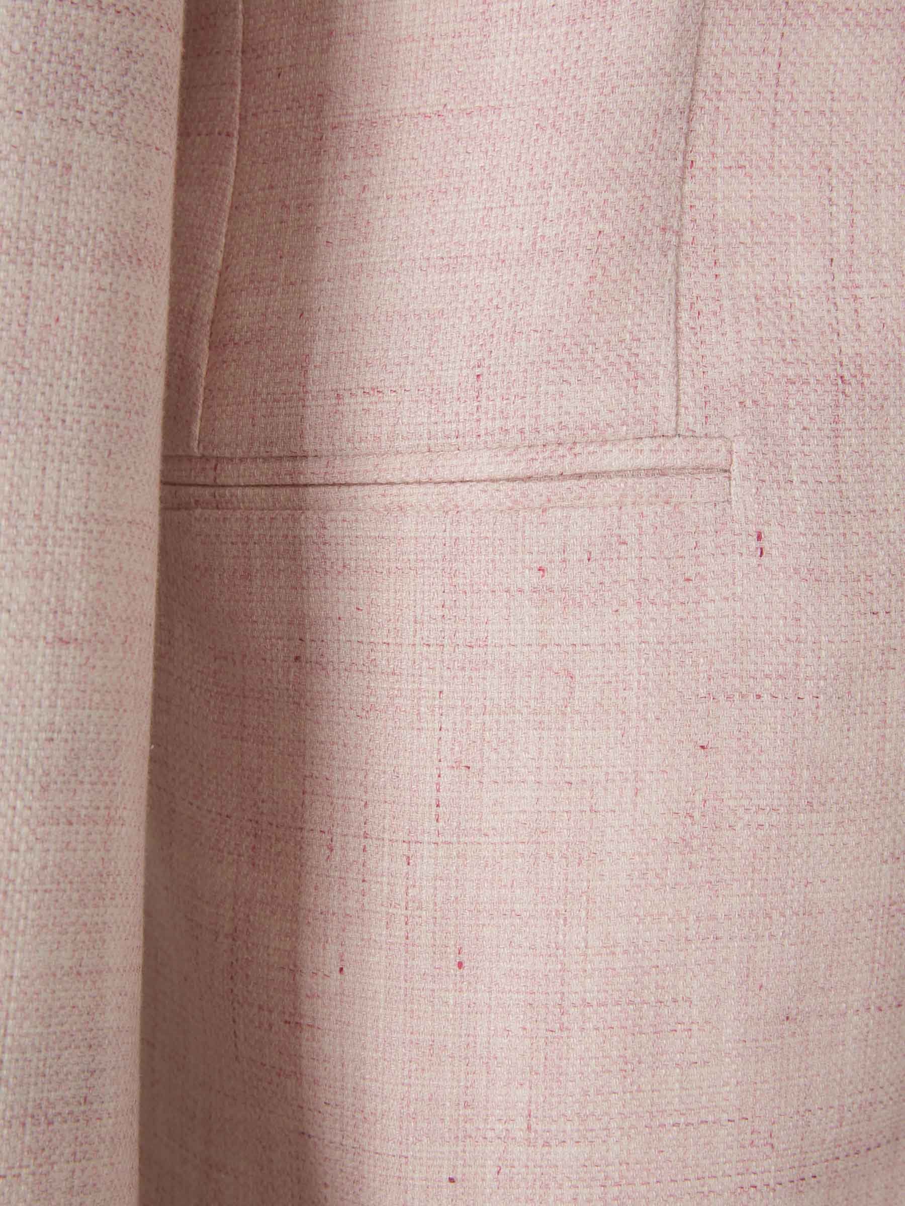 Borrelli Americana Lino Y Lana color Rosa Claro sku 302-003292 01 - Foto 4