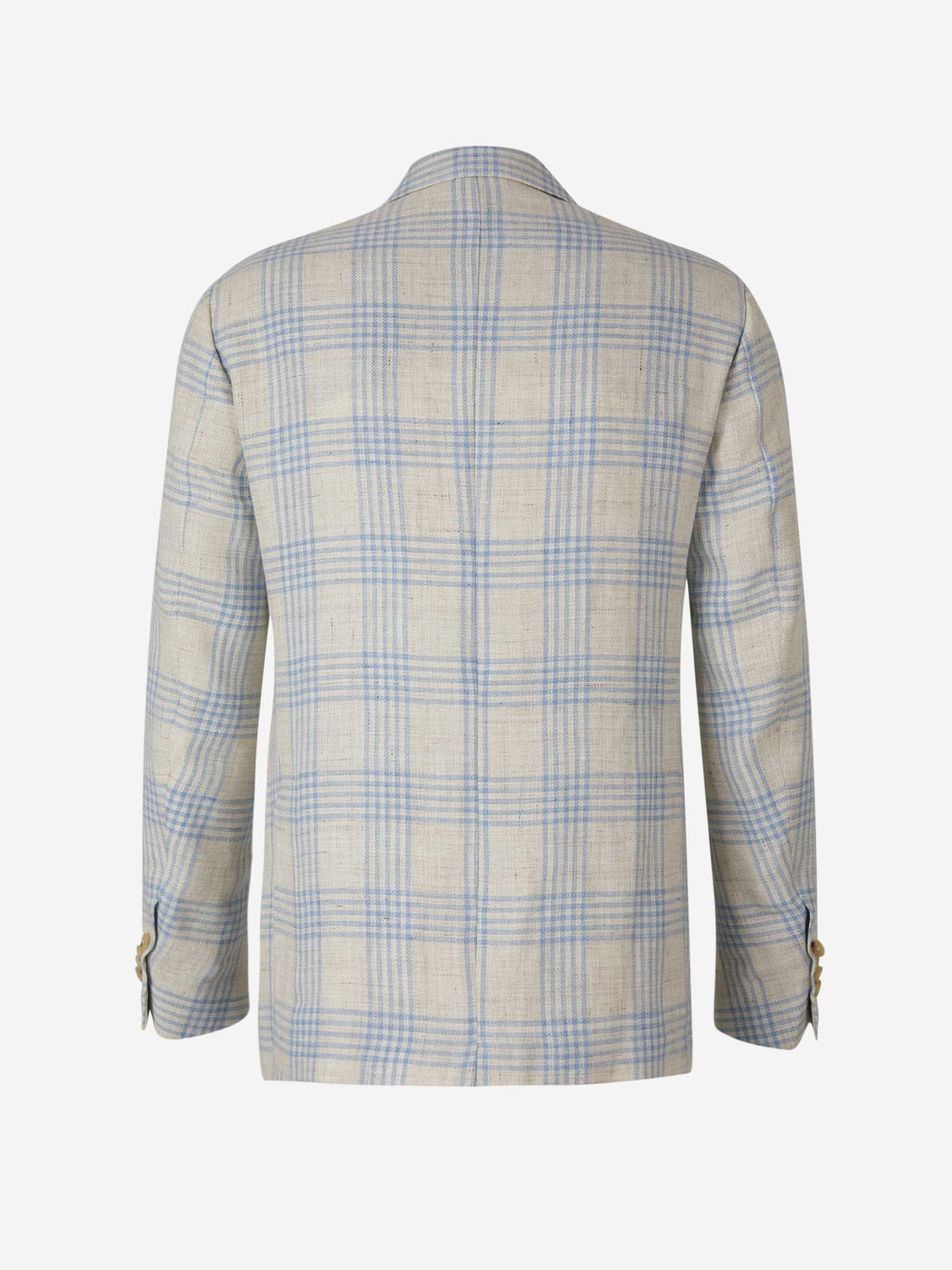 Borrelli Americana Motivo Cuadros color Azul Cielo sku 302-003293 01 - Foto 2