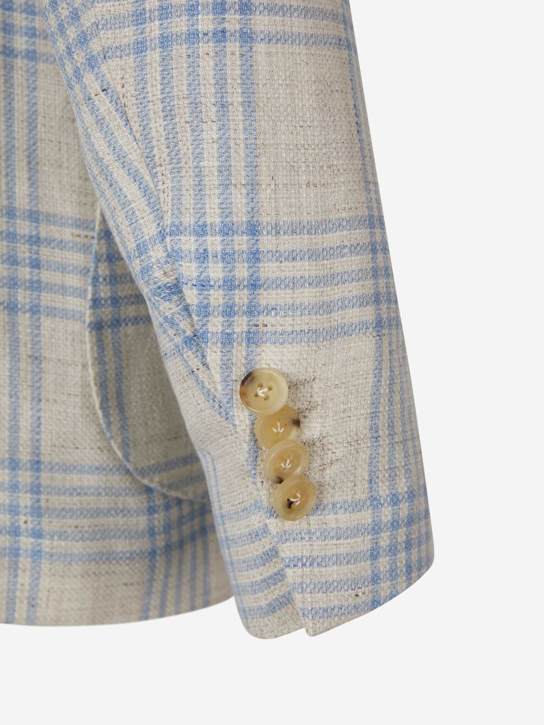 Borrelli Americana Motivo Cuadros color Azul Cielo sku 302-003293 01 - Foto 5