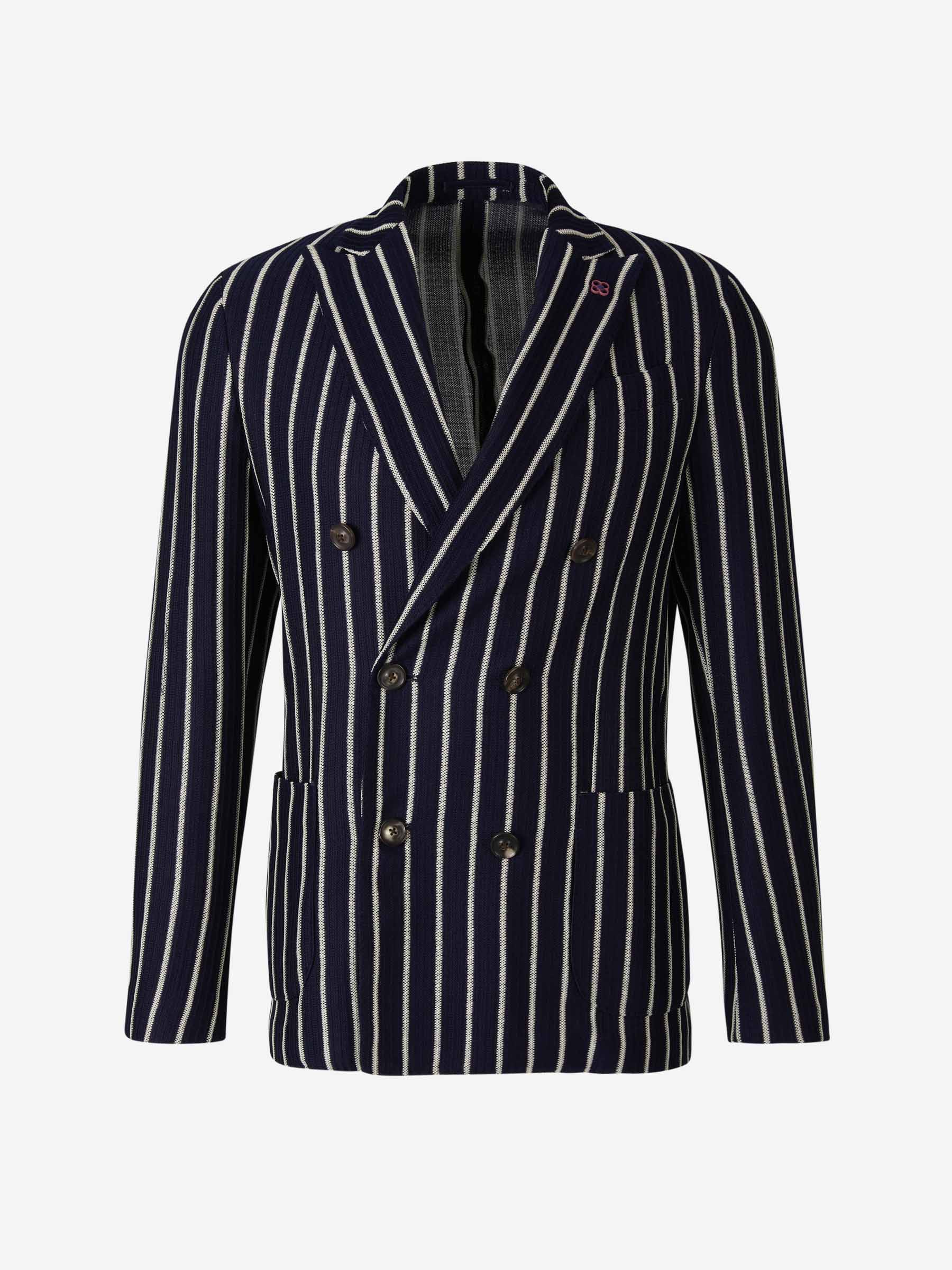 Lardini Americana Algodón Y Lino color Azul Cobalto sku 302-003294 01 - Foto 1