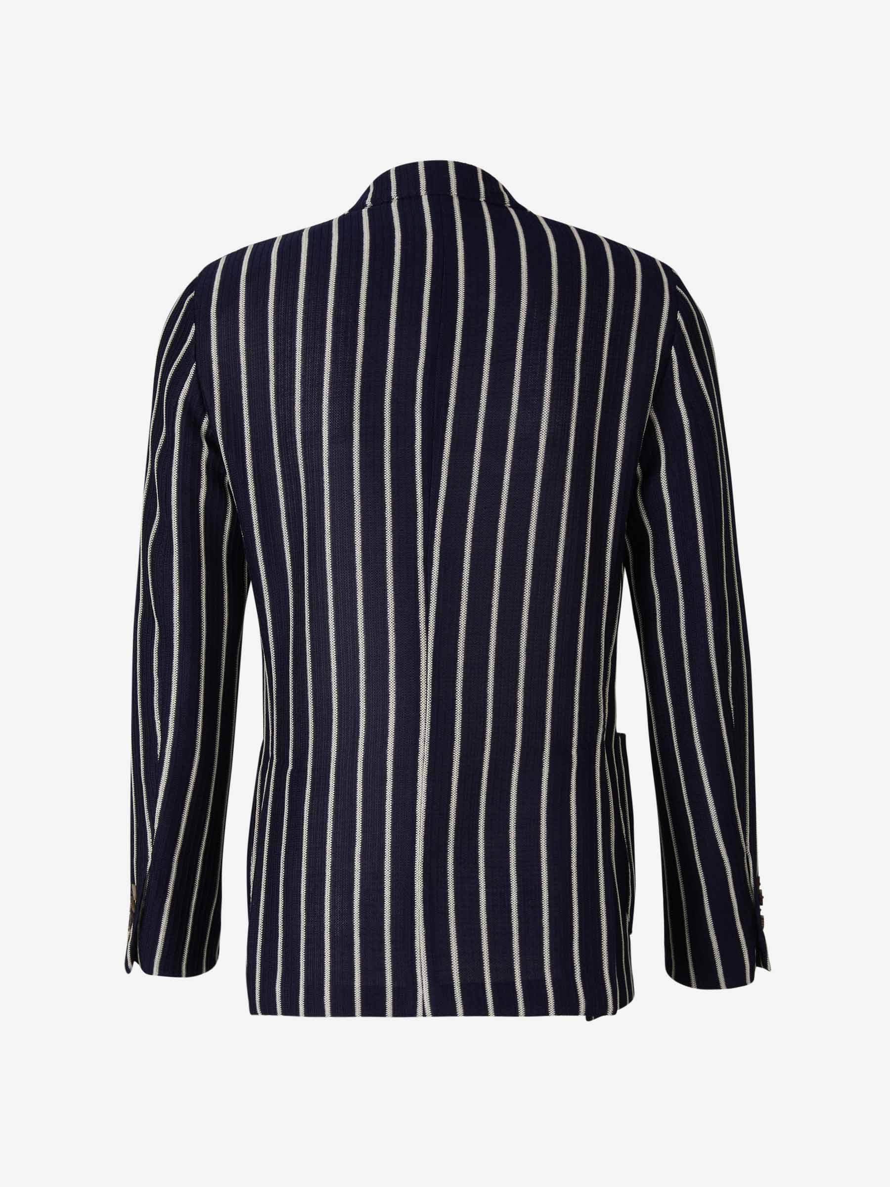 Lardini Americana Algodón Y Lino color Azul Cobalto sku 302-003294 01 - Foto 2