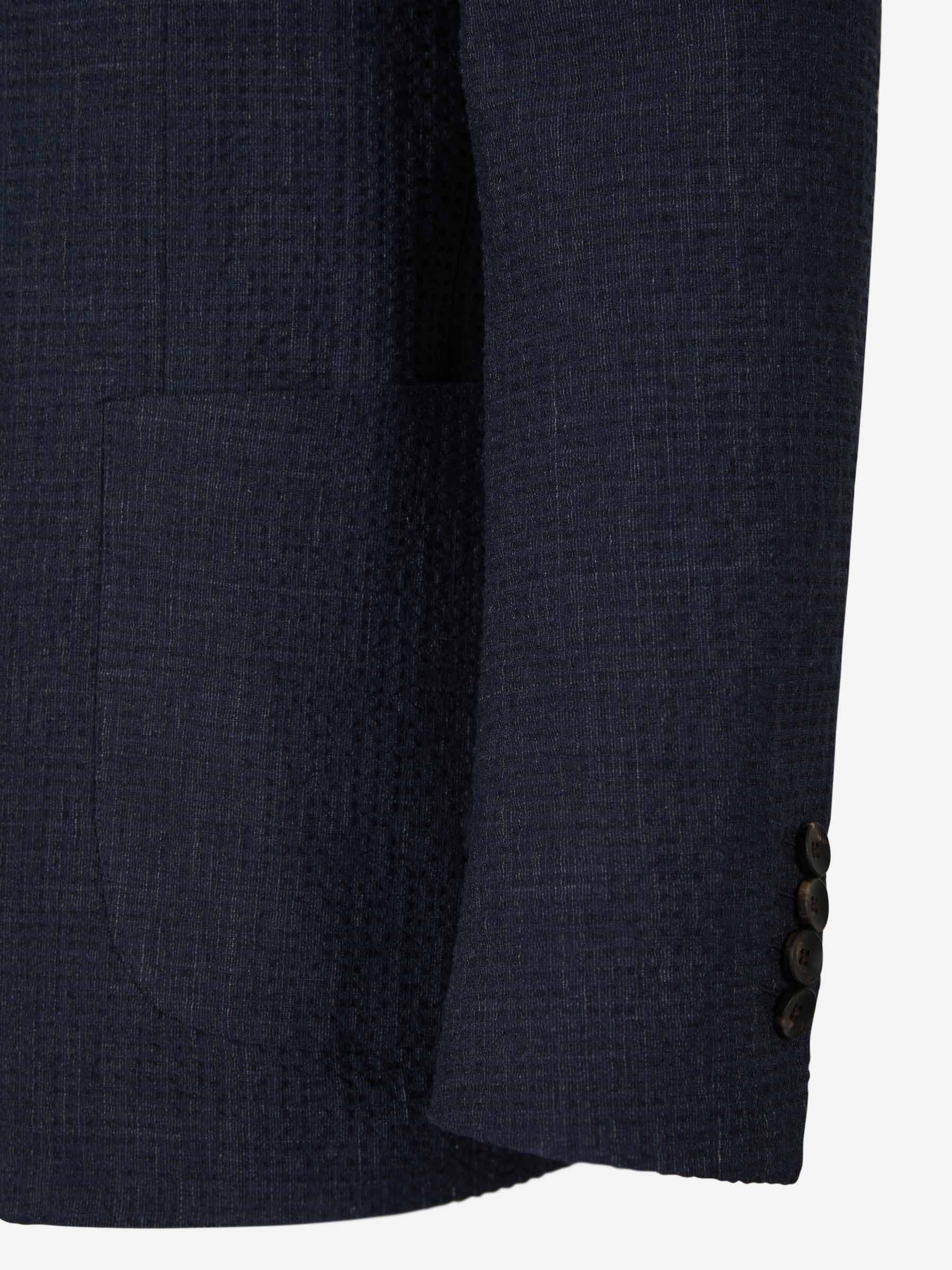 Lardini Americana Texturizada Algodón color Azul Cobalto sku 302-003296 01 - Foto 4