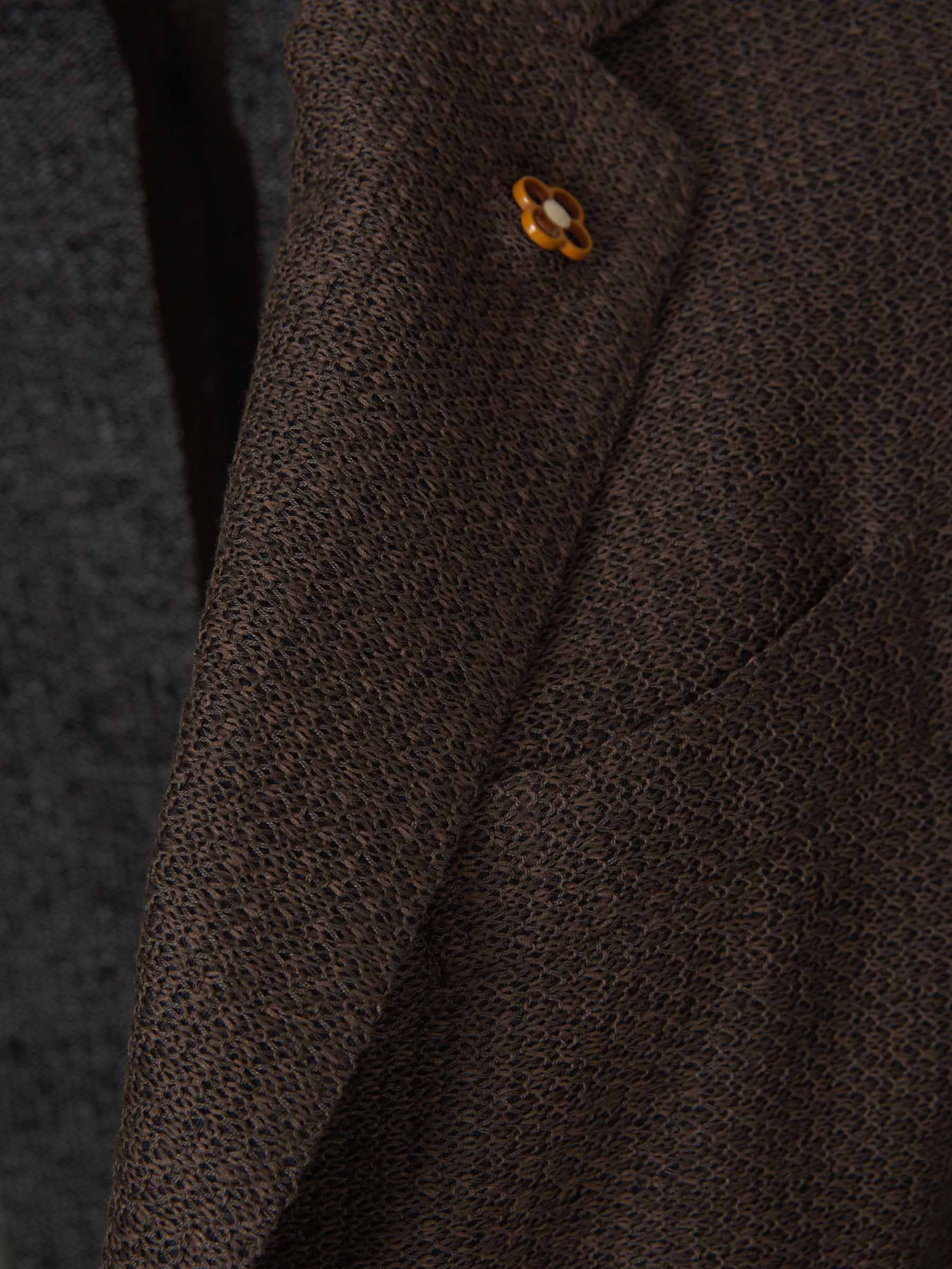 Lardini Americana Texturizada Algodón color Negro sku 302-003299 02 - Foto 3