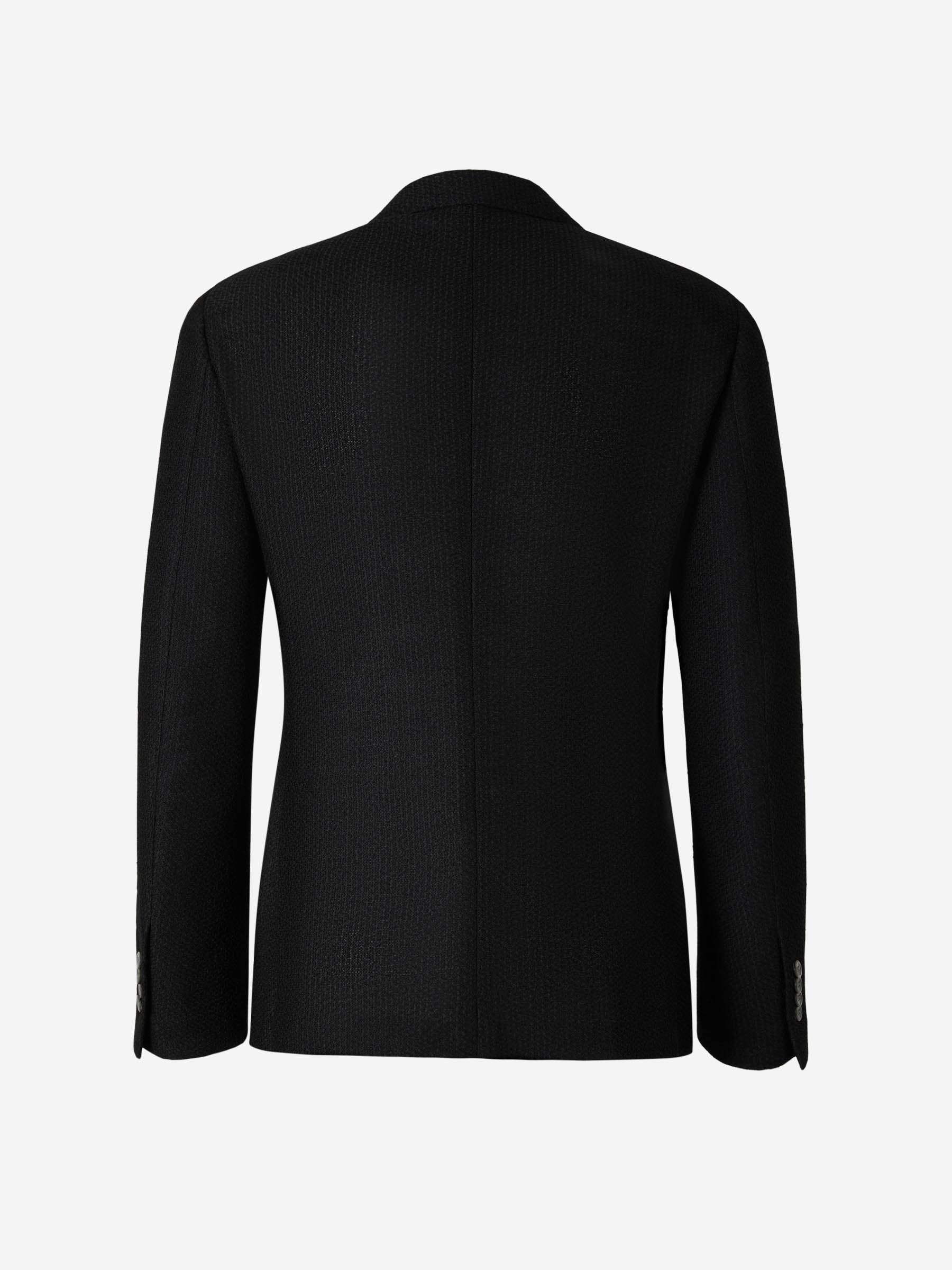 Lardini Americana Texturizada Algodón color Negro sku 302-003299 02 - Foto 6