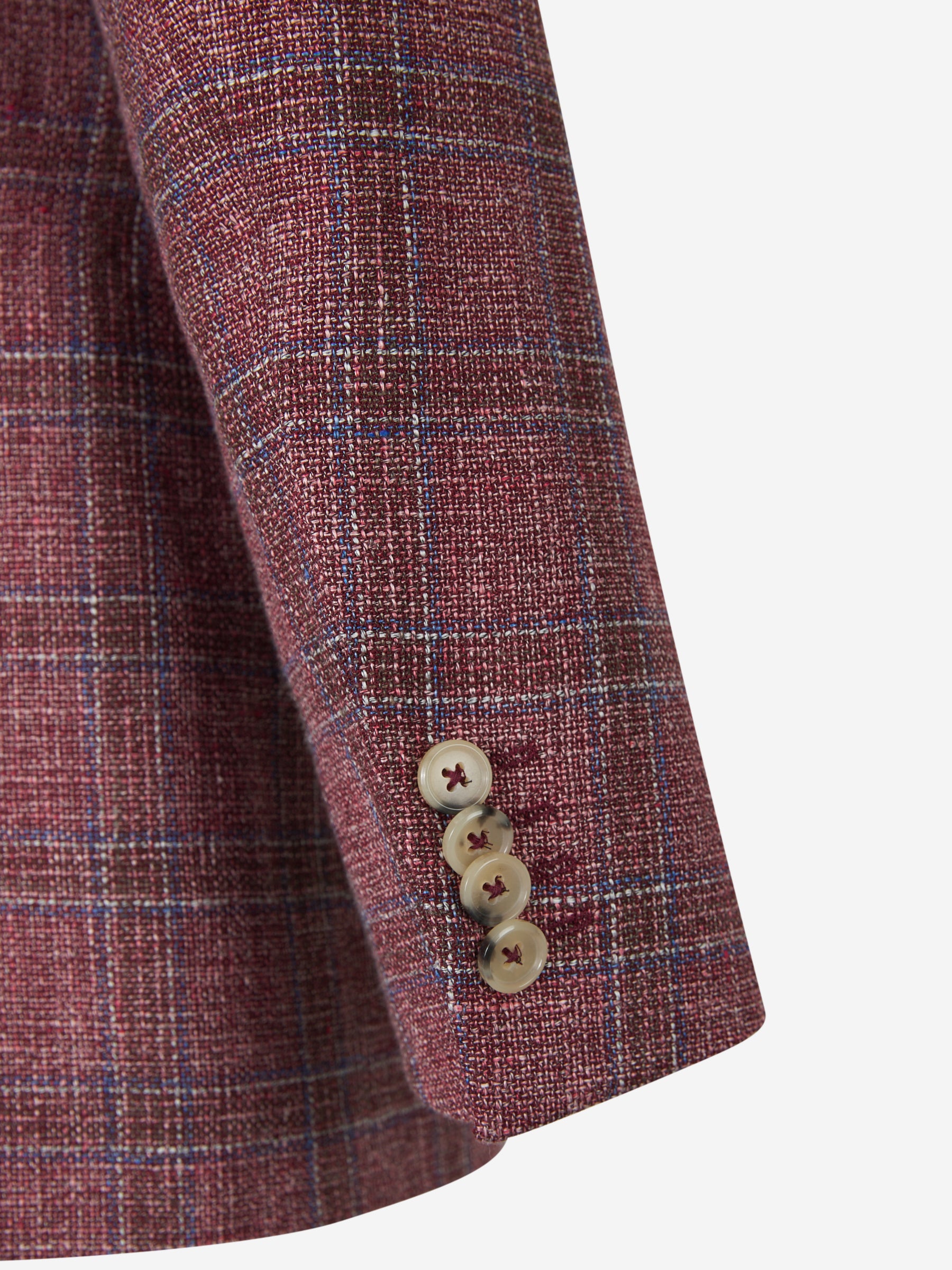 Scabal Americana Lino Y Lana color Burdeos sku 302-003307 01 - Foto 5