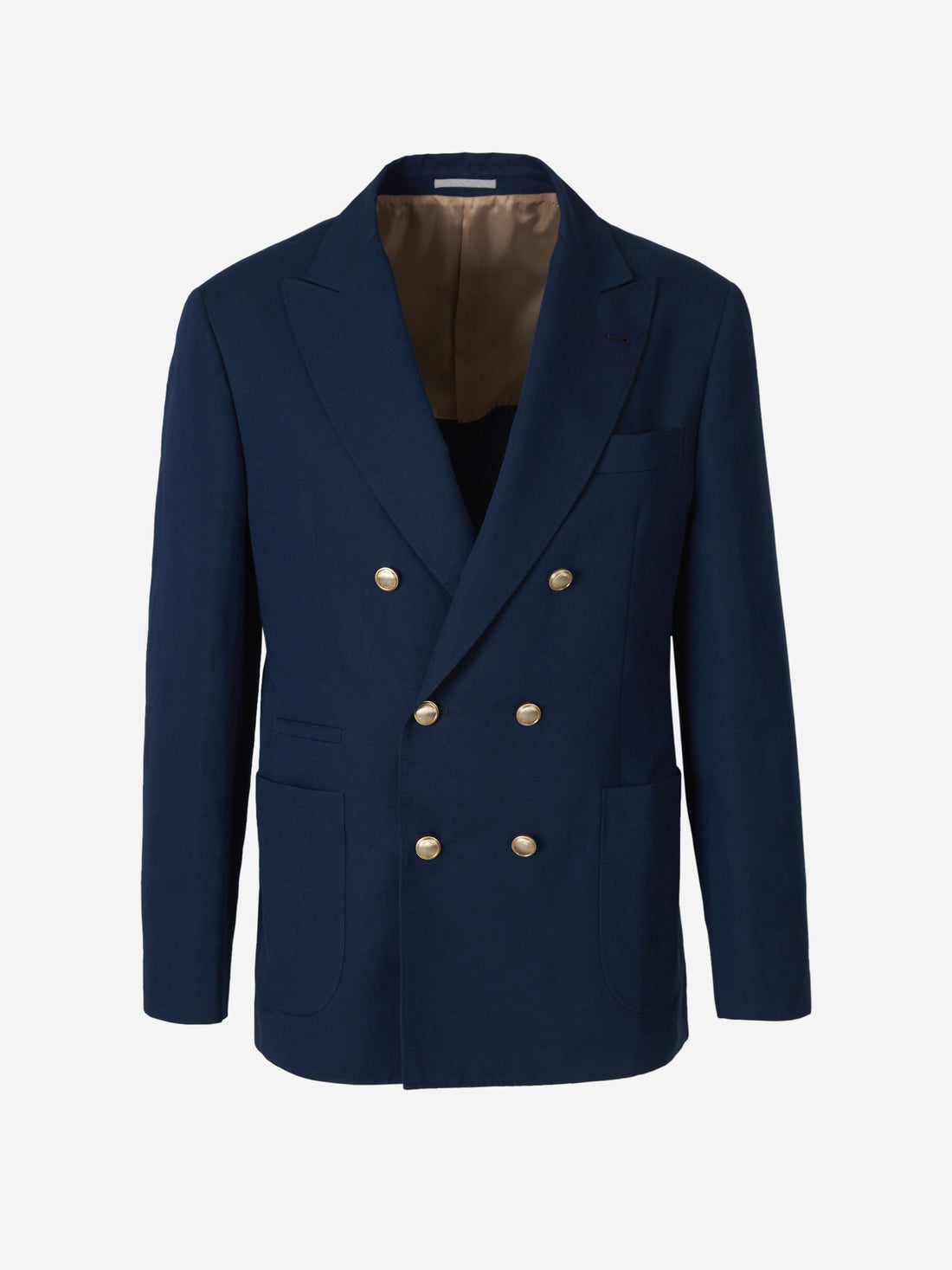 Brunello Cucinelli Americana Lino color Azul Noche sku 302-003310 01 - Foto 1