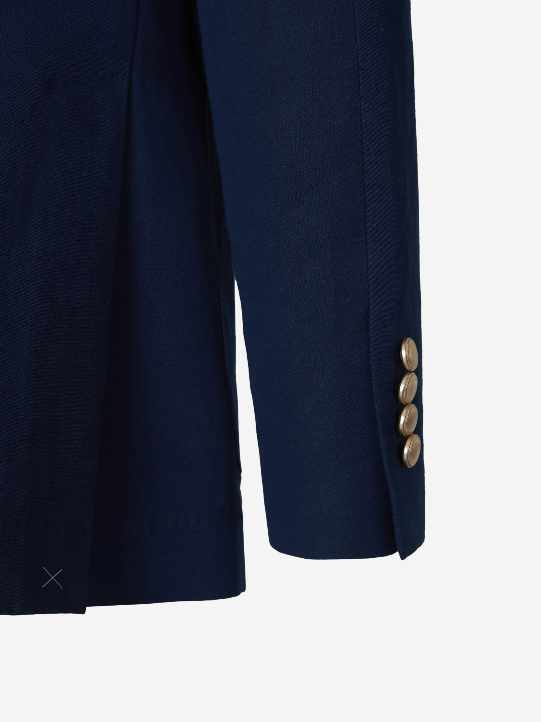 Brunello Cucinelli Americana Lino color Azul Noche sku 302-003310 01 - Foto 4