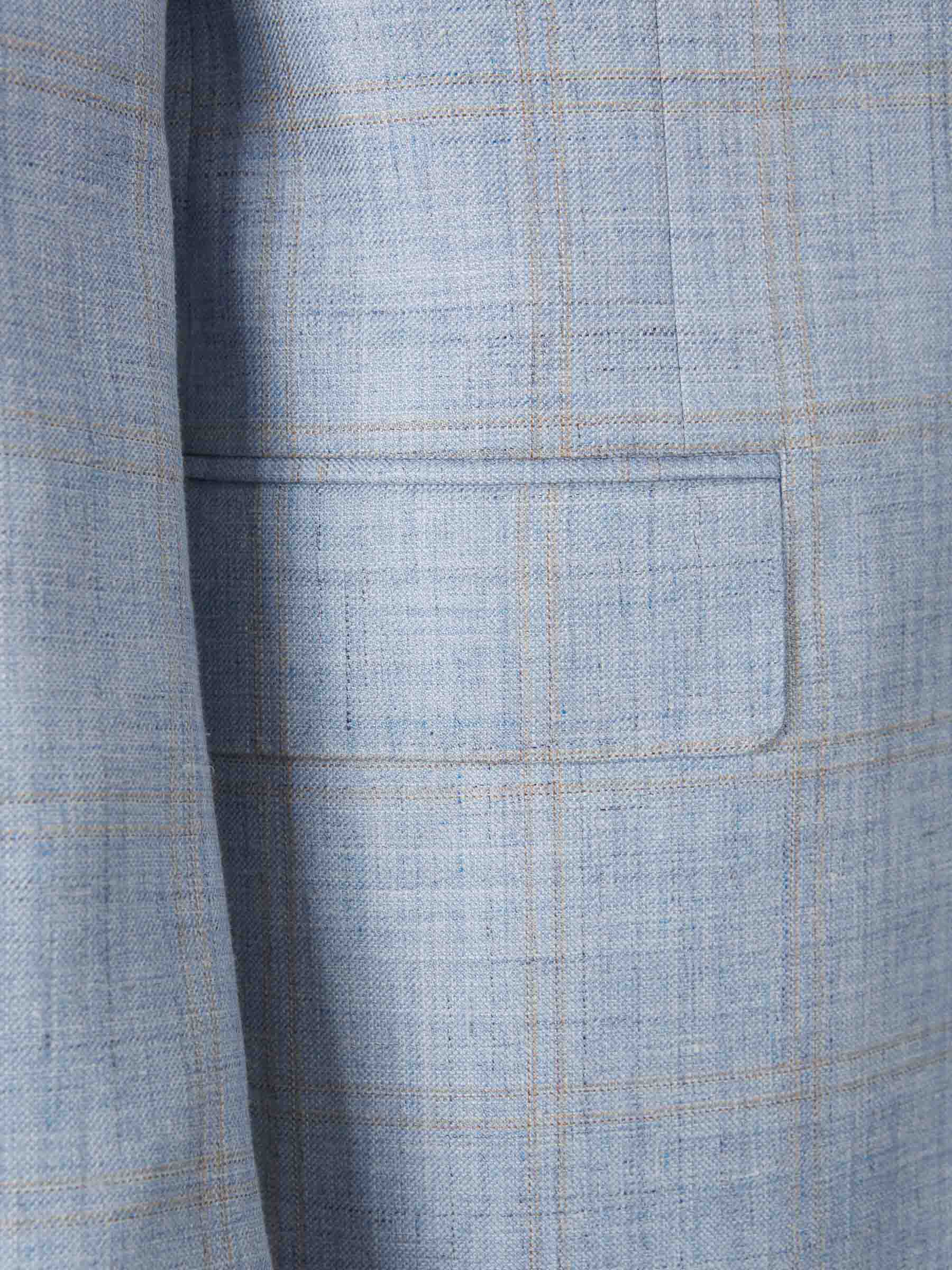 Canali Americana Lana Y Seda color Azul Cielo sku 302-003321 01 - Foto 4