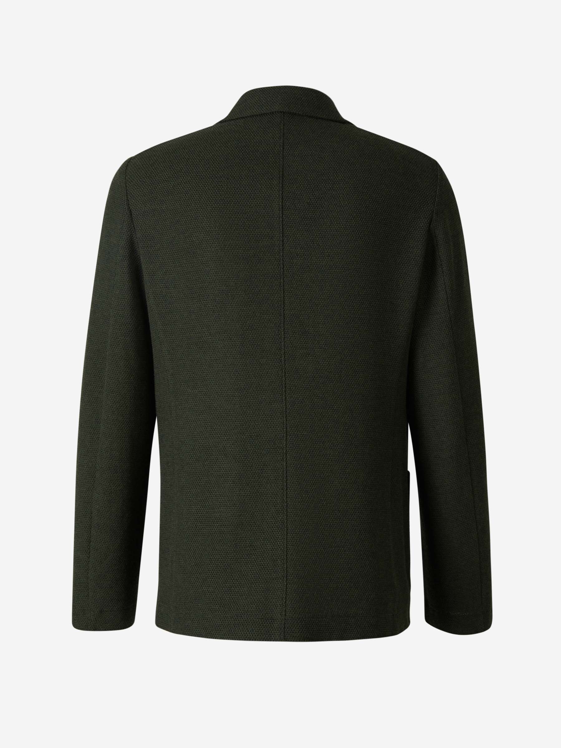 Harris Wharf Americana Lana Y Algodón color Verde Oscuro sku 302-003337 02 - Foto 2