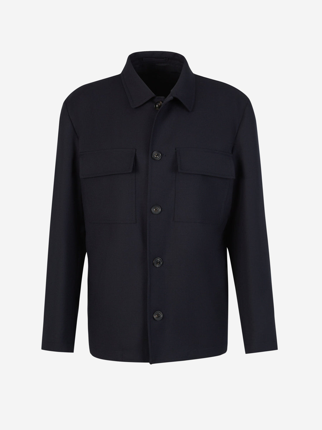 Lardini Chaqueta Camisera Attitude color Azul Marino sku 302-003346 02 - Foto 1