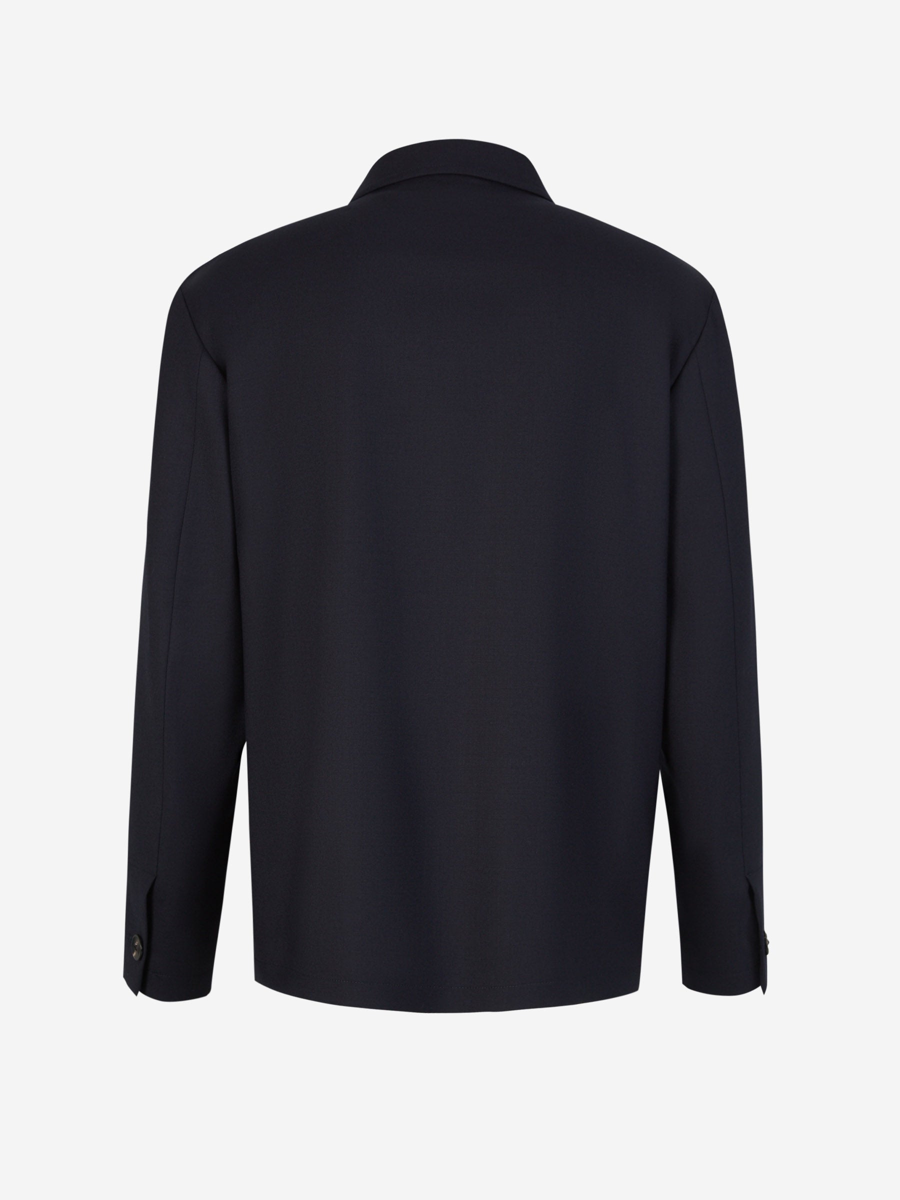 Lardini Chaqueta Camisera Attitude color Azul Marino sku 302-003346 02 - Foto 2