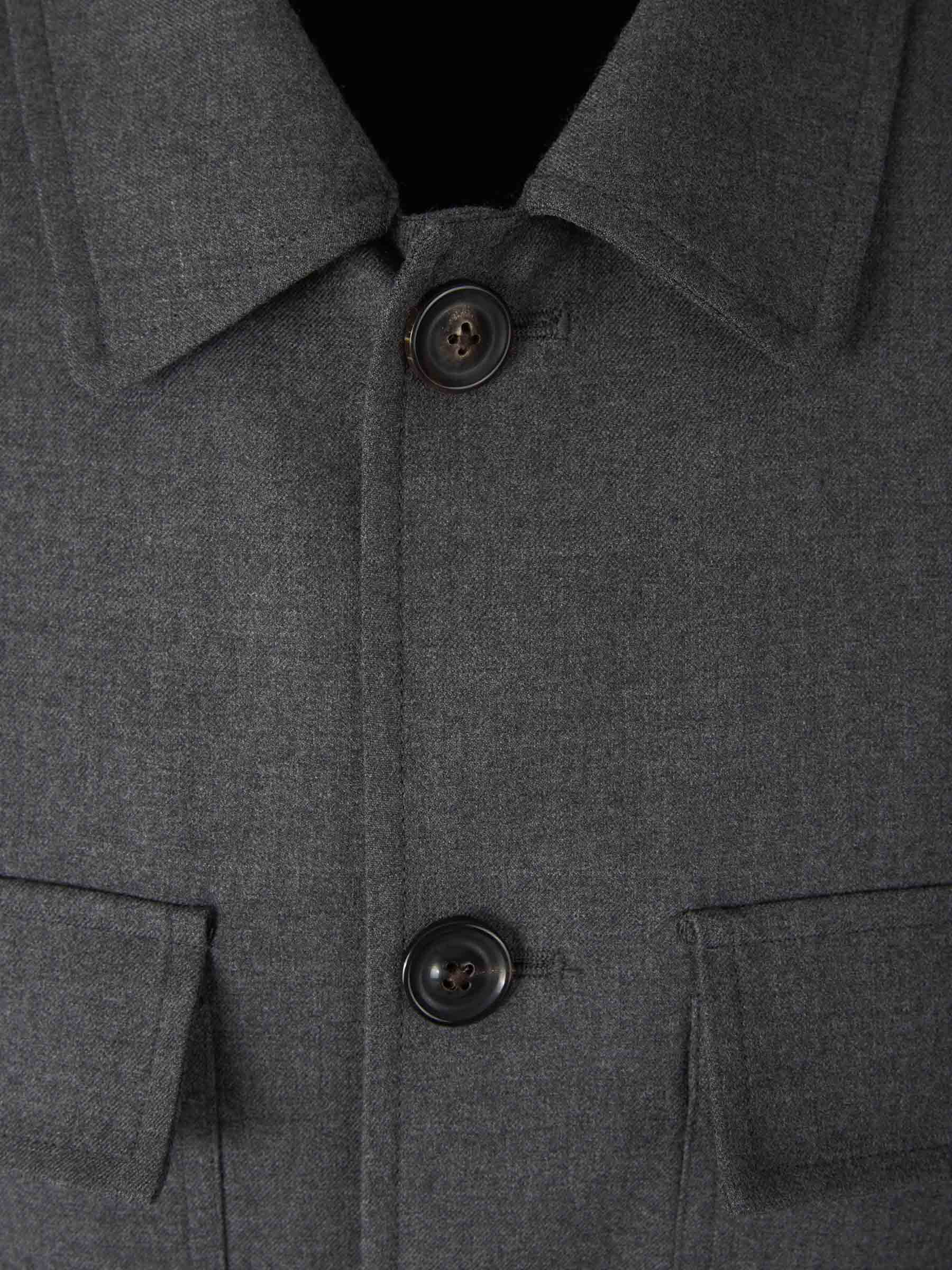 Lardini Chaqueta Camisera Attitude color Gris Oscuro sku 302-003346 03 - Foto 2