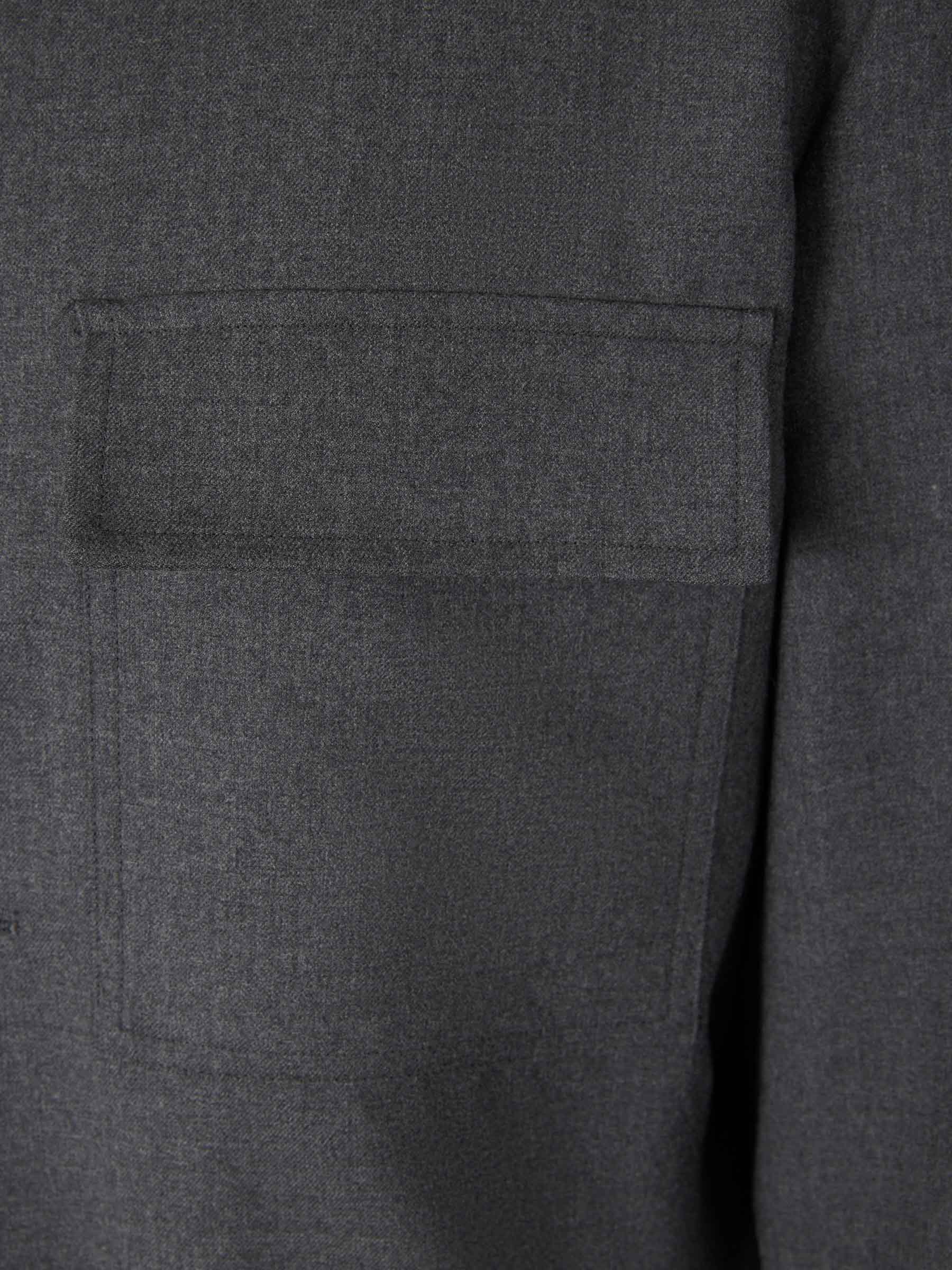 Lardini Chaqueta Camisera Attitude color Gris Oscuro sku 302-003346 03 - Foto 3