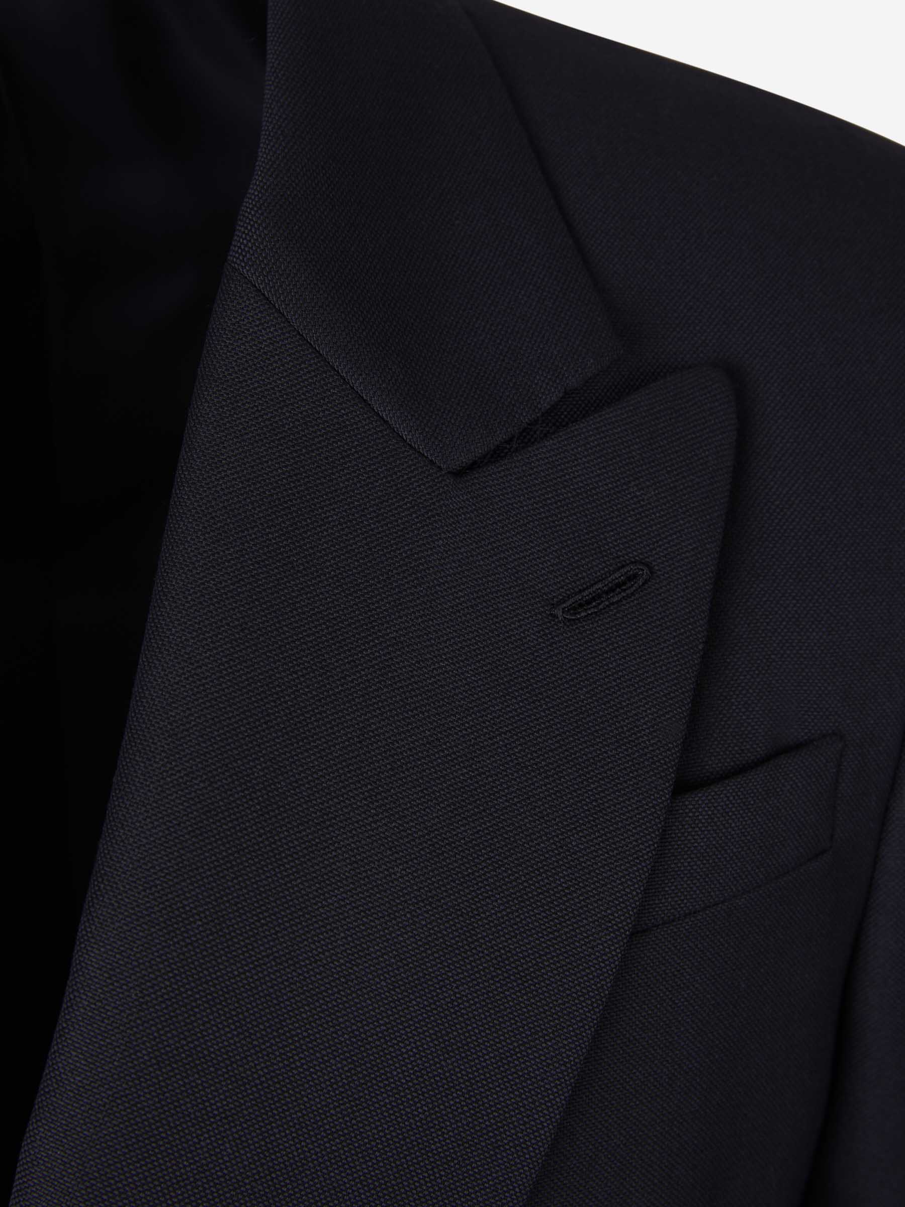 Alexander McQueen Americana Lana Mohair color Azul Marino sku 302-003353 01 - Foto 3