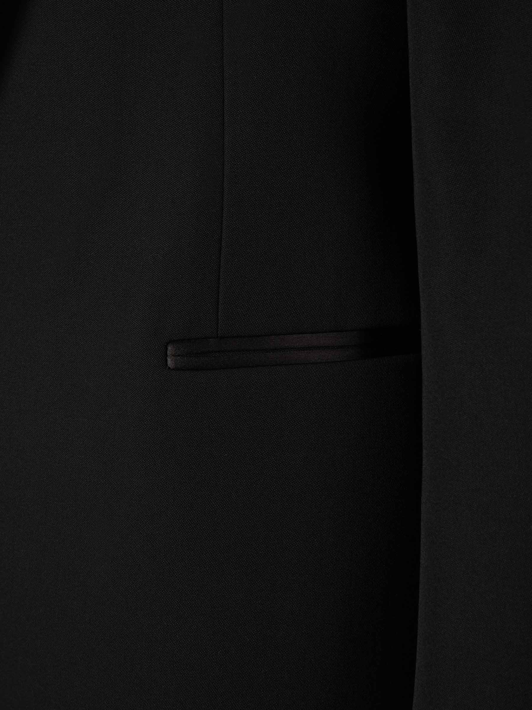 Alexander McQueen Americana Lana Y Seda color Negro sku 302-003354 01 - Foto 4