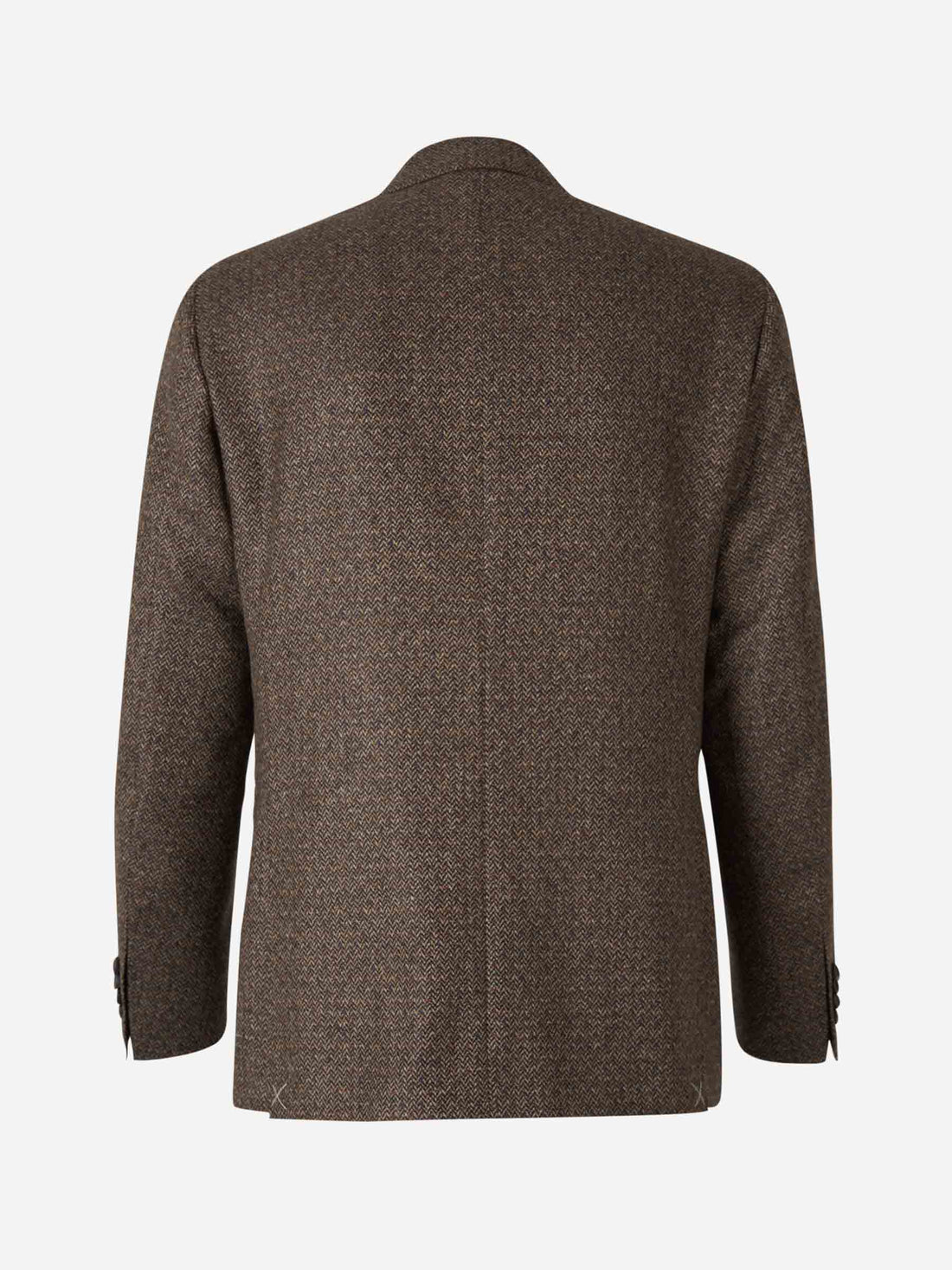 Canali Americana Lana Y Cashmere color Gris Claro sku 302-003362 02 - Foto 2