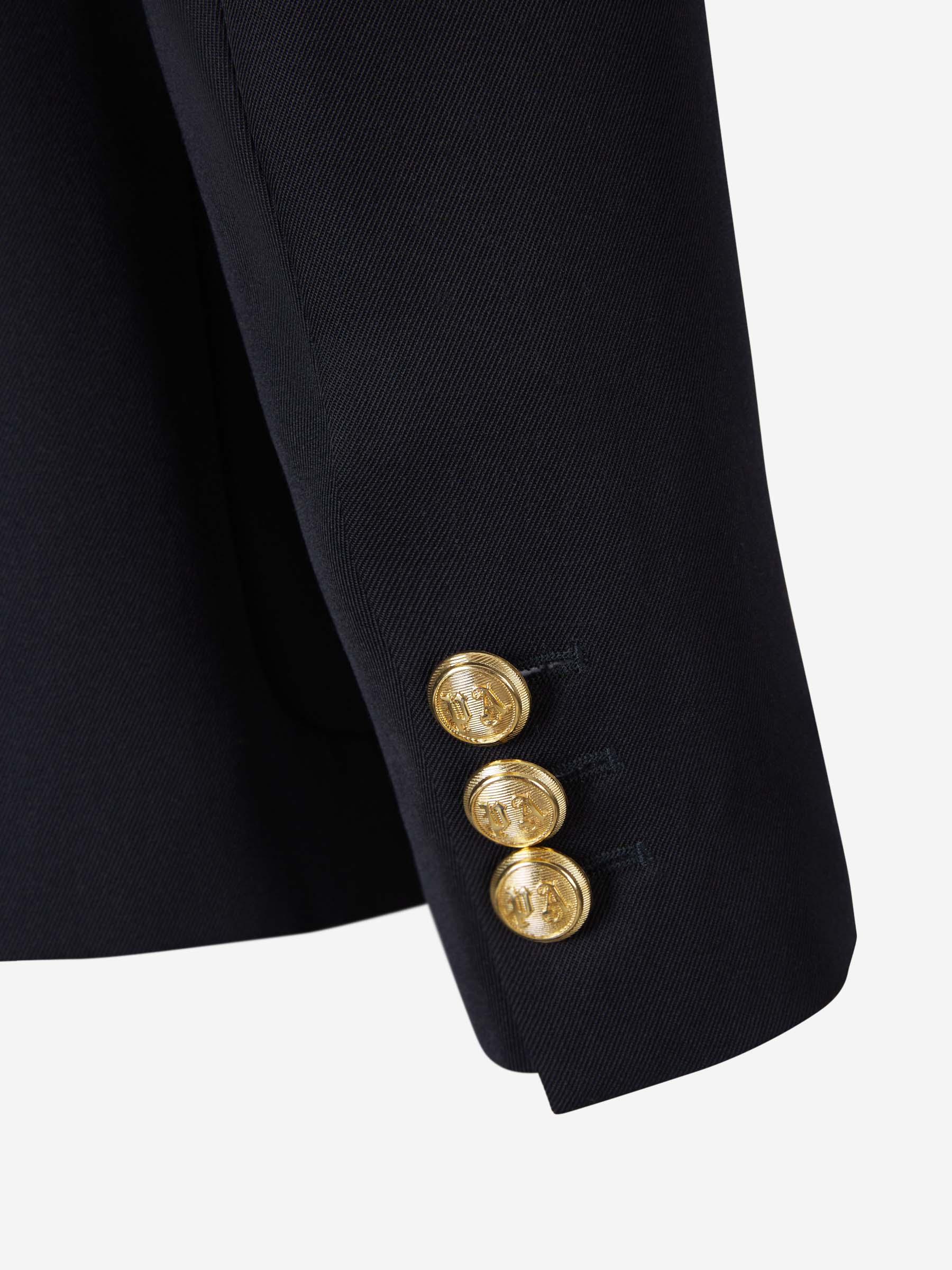 Palm Angels Americana Lana Logo color Azul Marino sku 302-003391 01 - Foto 4