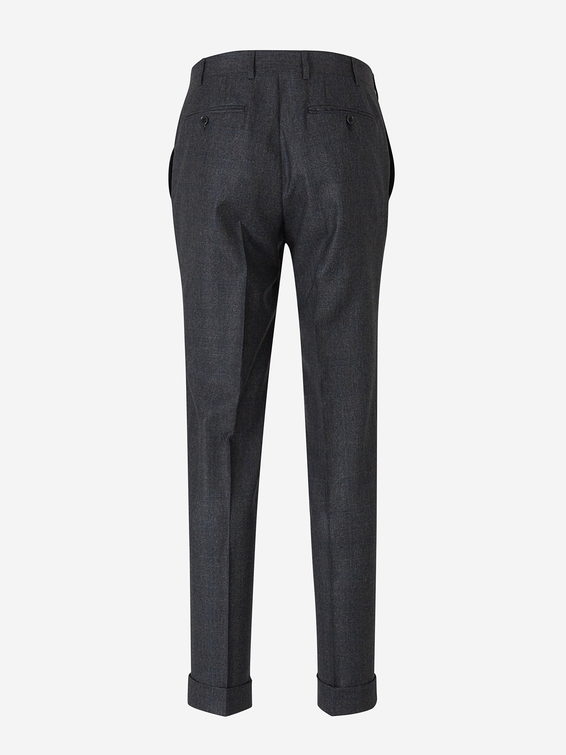 Canali Traje con motivo de micro-punto y cuadros color Gris Oscuro sku 312-002567 01 - Foto 7