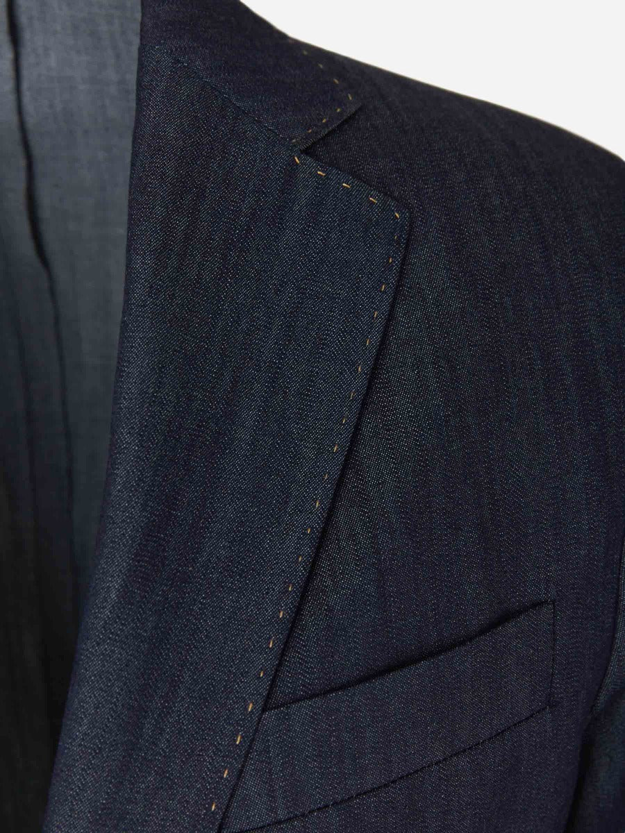 Outlet online Dsquared2 Hombre Traje Manchester Denim color Azul Cobalto sku 312-002602 01 - Foto 2