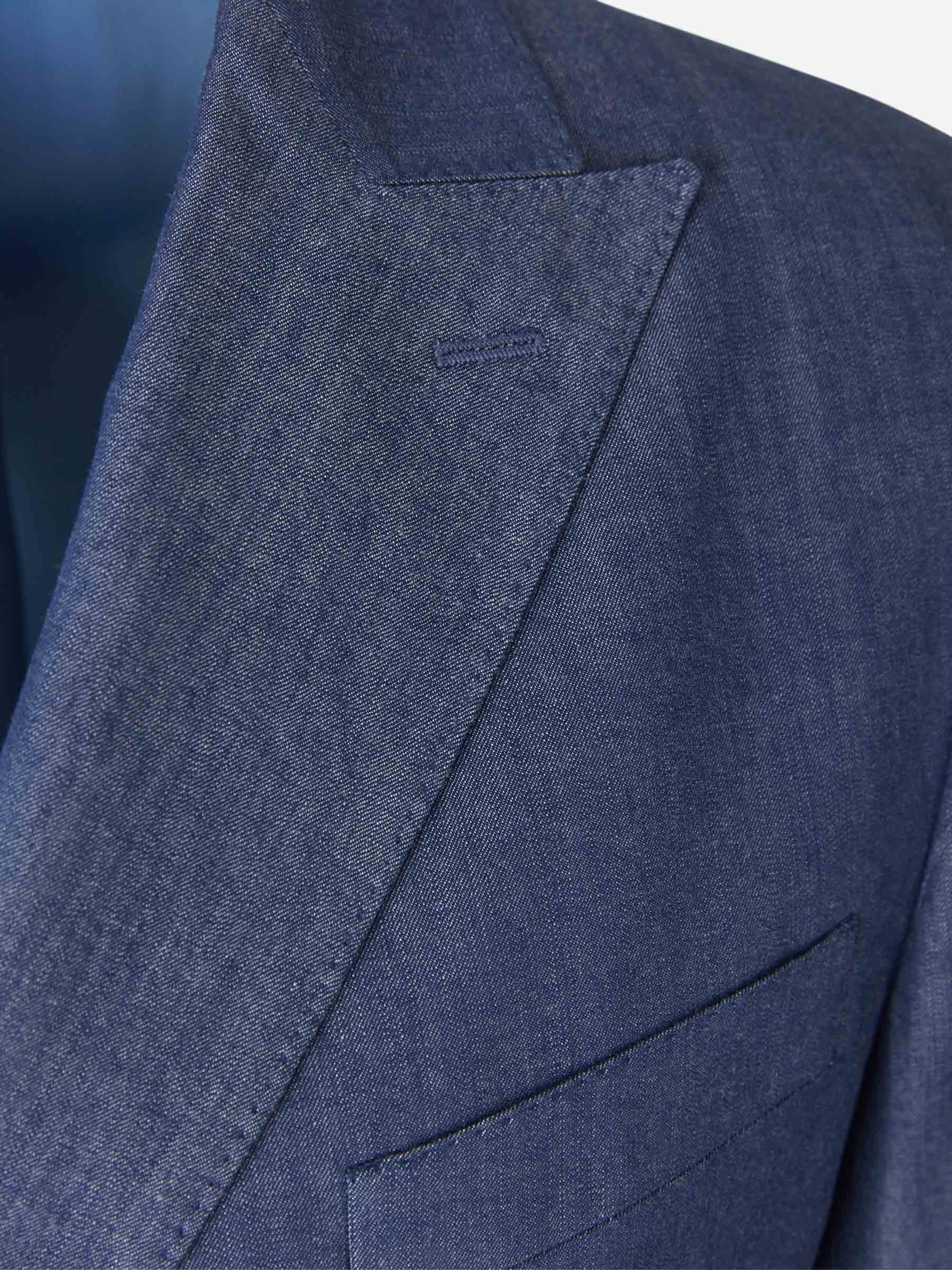 Outlet online Santa Eulalia Hombre Traje Algodón Denim color Azul Denim sku 312-002657 01 - Foto 3