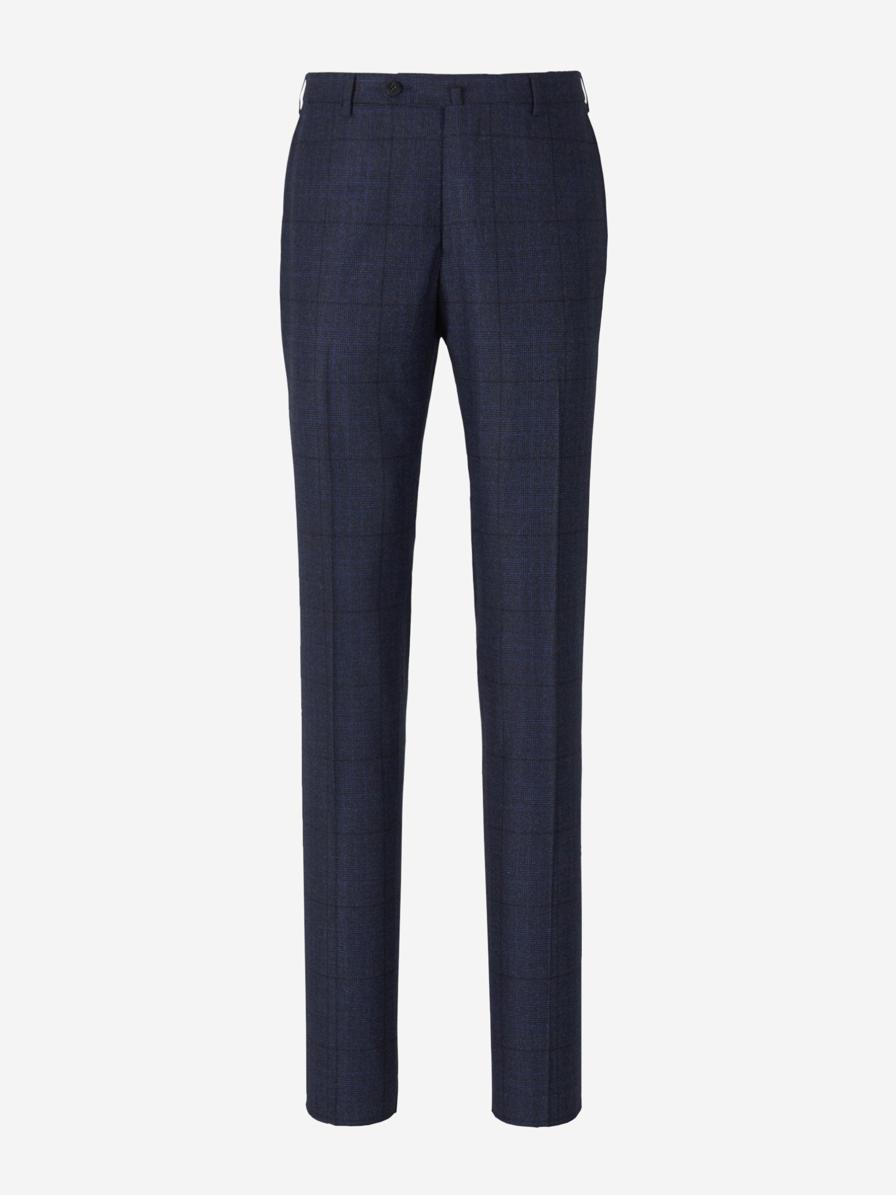 Outlet online Isaia Hombre Traje de Lana y Cashmere a Cuadros color Azul Noche sku 312-002680 01 - Foto 6