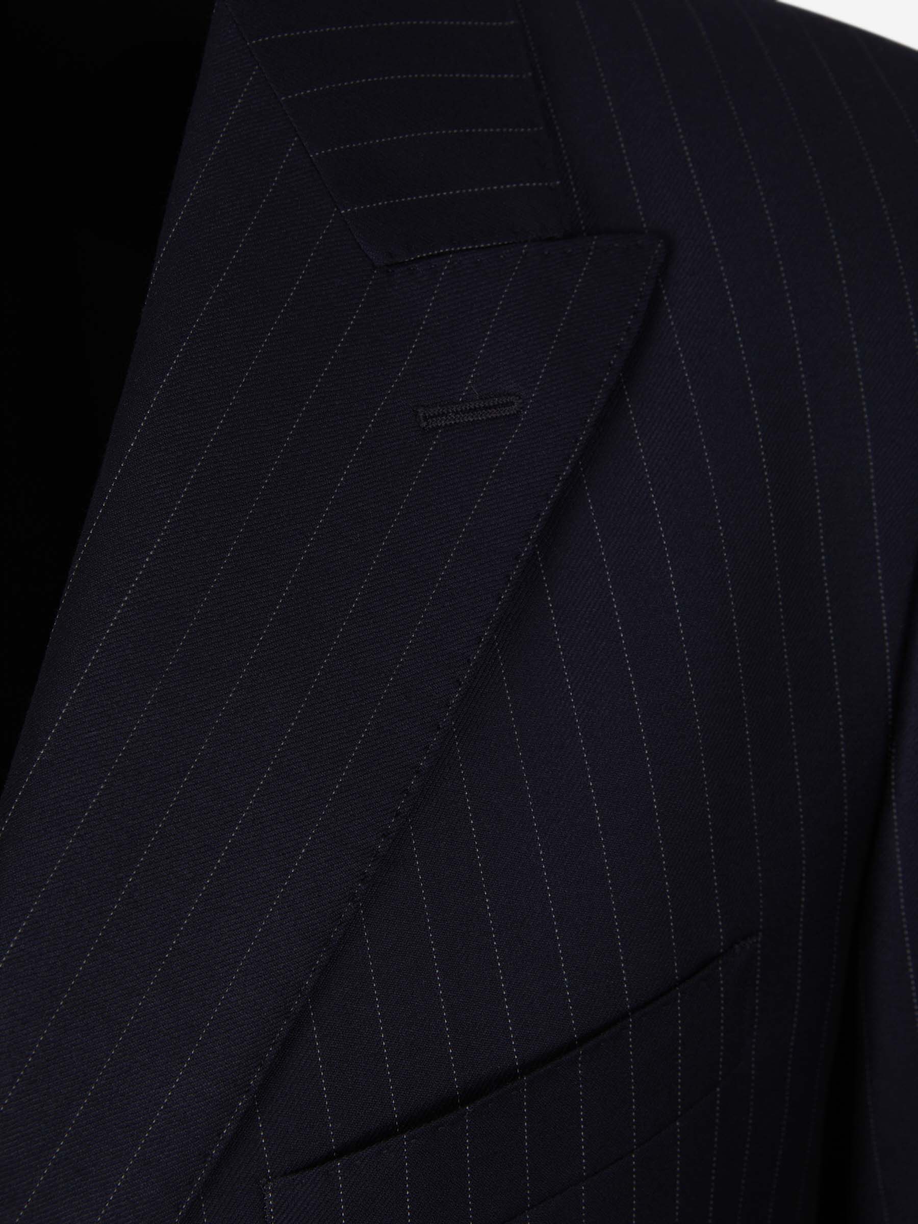 Scabal Traje Motivo Rayas color Gris Oscuro sku 312-002697 01 - Foto 3