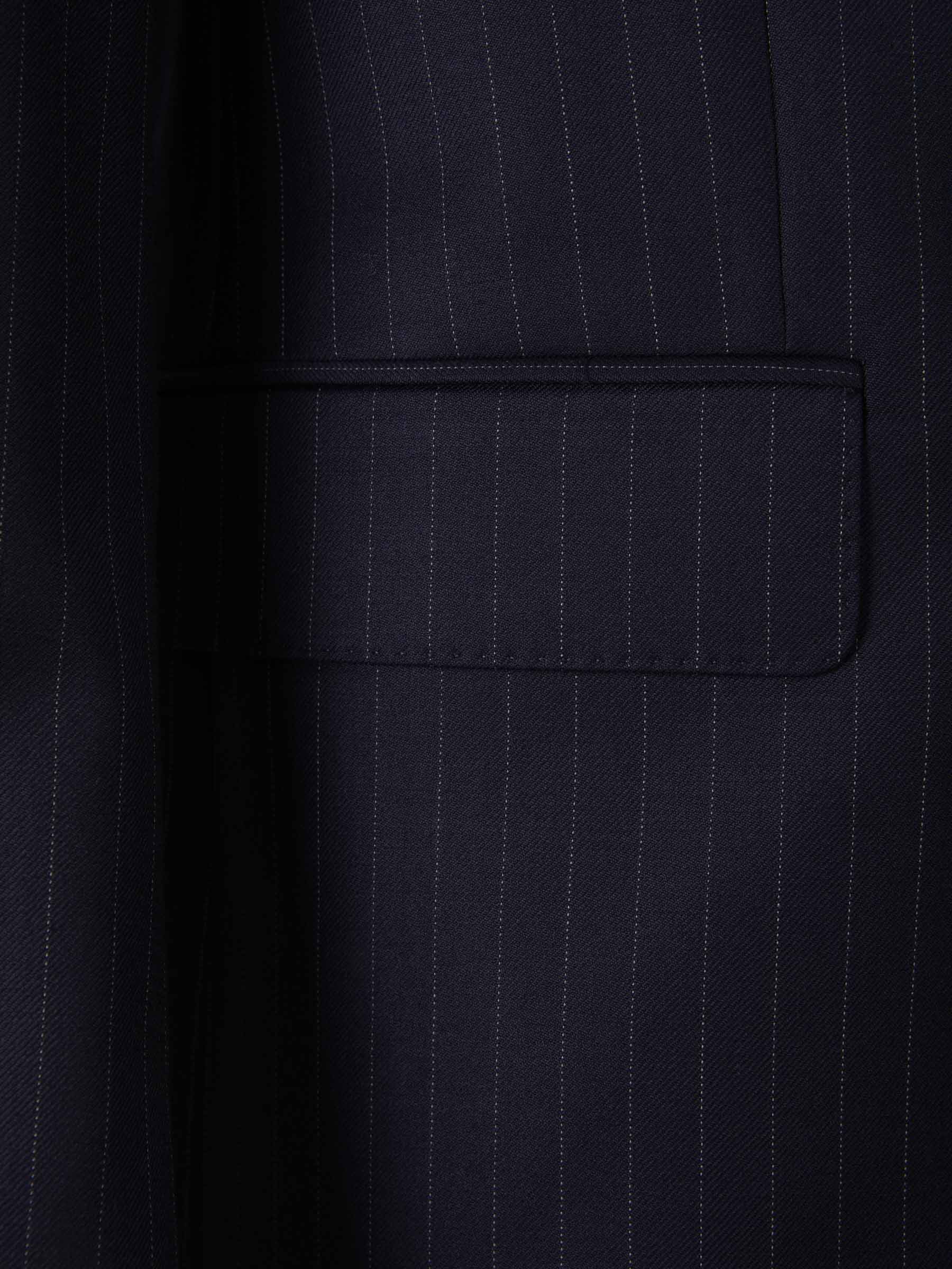 Scabal Traje Motivo Rayas color Gris Oscuro sku 312-002697 01 - Foto 4
