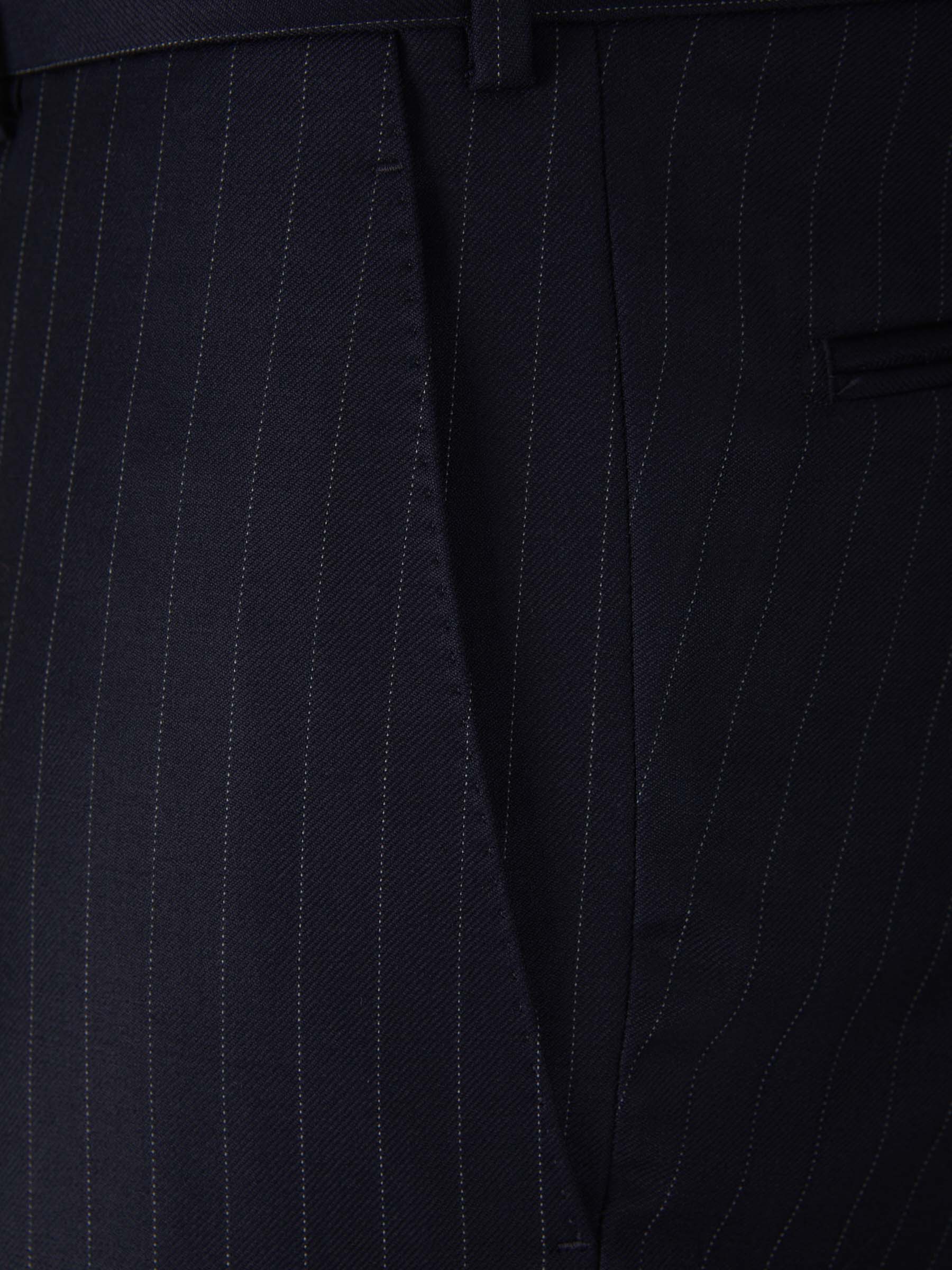 Scabal Traje Motivo Rayas color Gris Oscuro sku 312-002697 01 - Foto 7