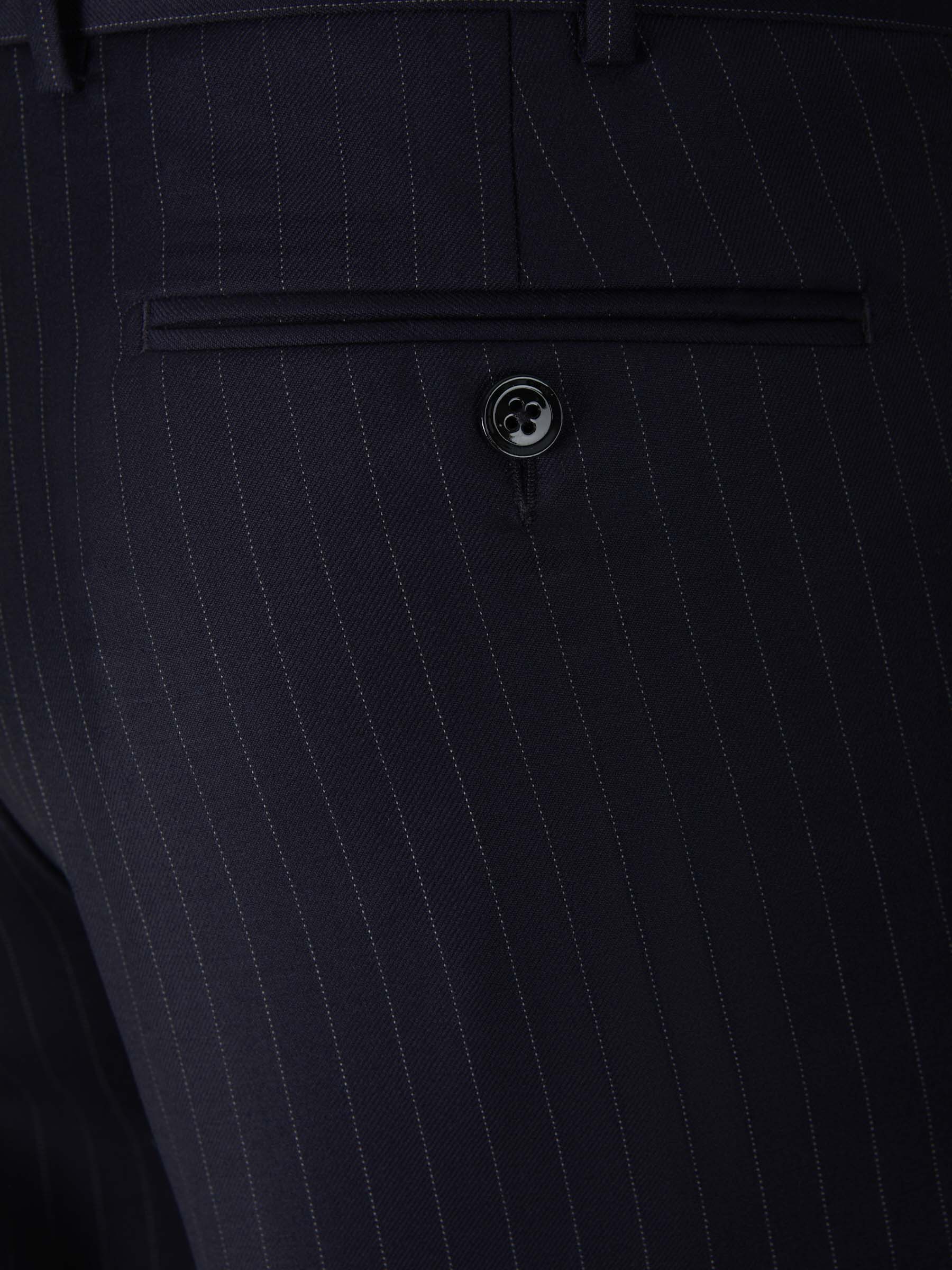Scabal Traje Motivo Rayas color Gris Oscuro sku 312-002697 01 - Foto 9