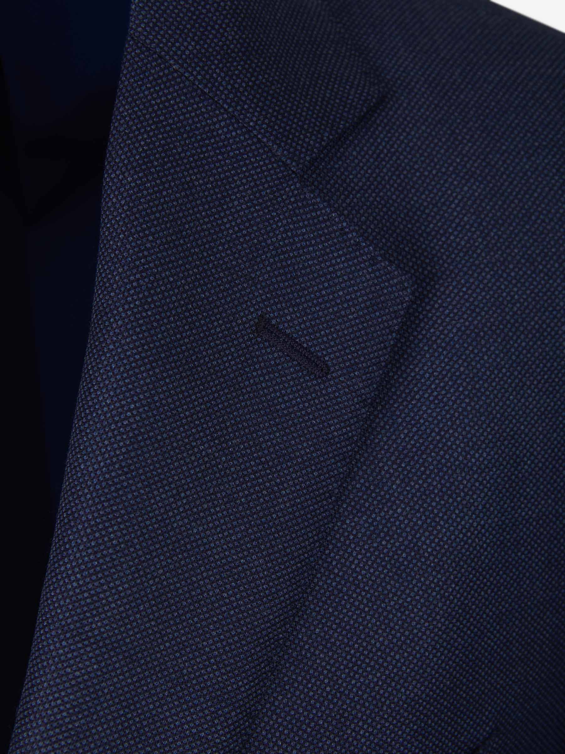 Outlet online Santa Eulalia Hombre Traje Liso Lana color Azul Noche sku 312-002700 01 - Foto 3