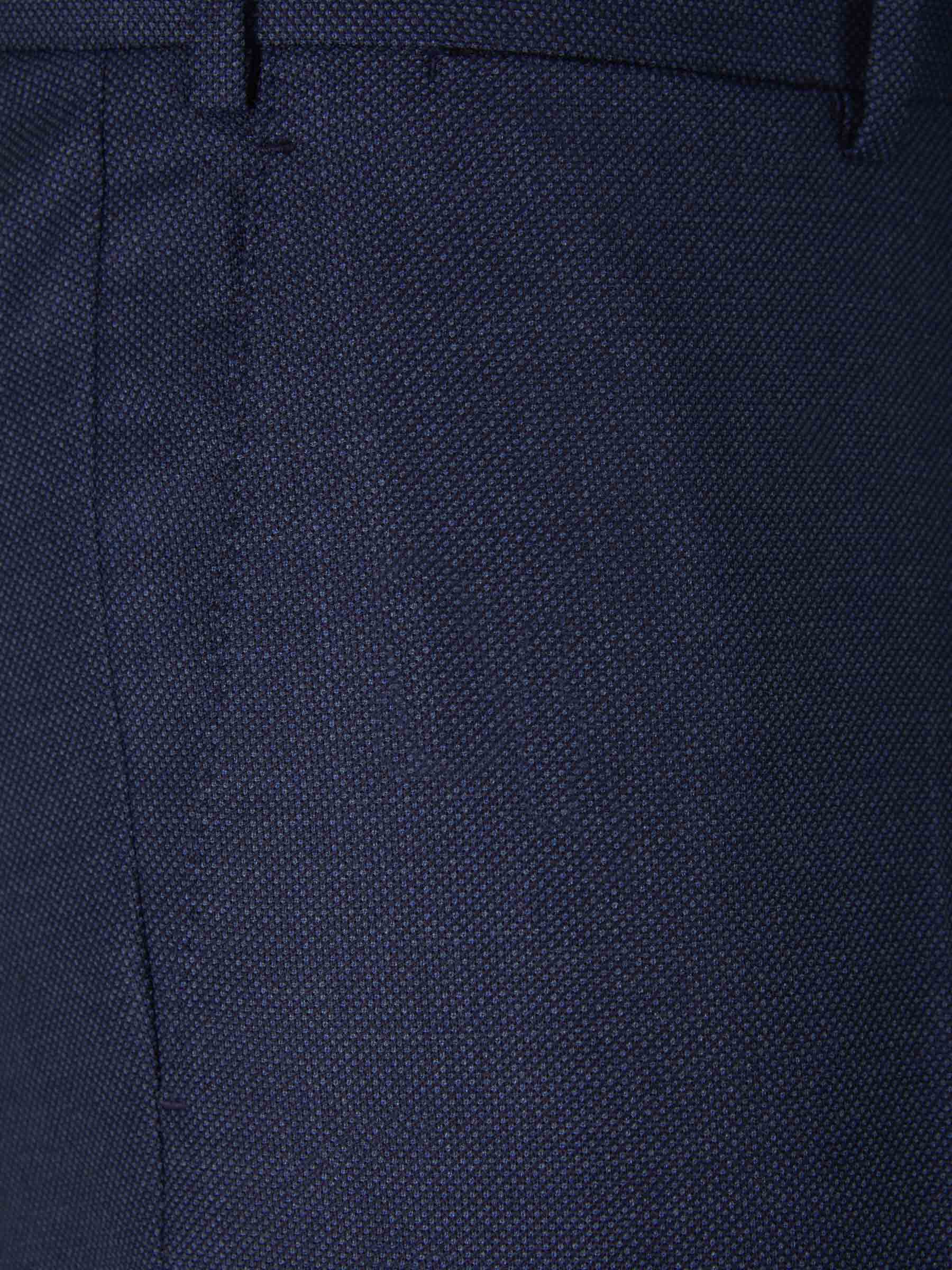 Outlet online Santa Eulalia Hombre Traje Liso Lana color Azul Noche sku 312-002700 01 - Foto 8