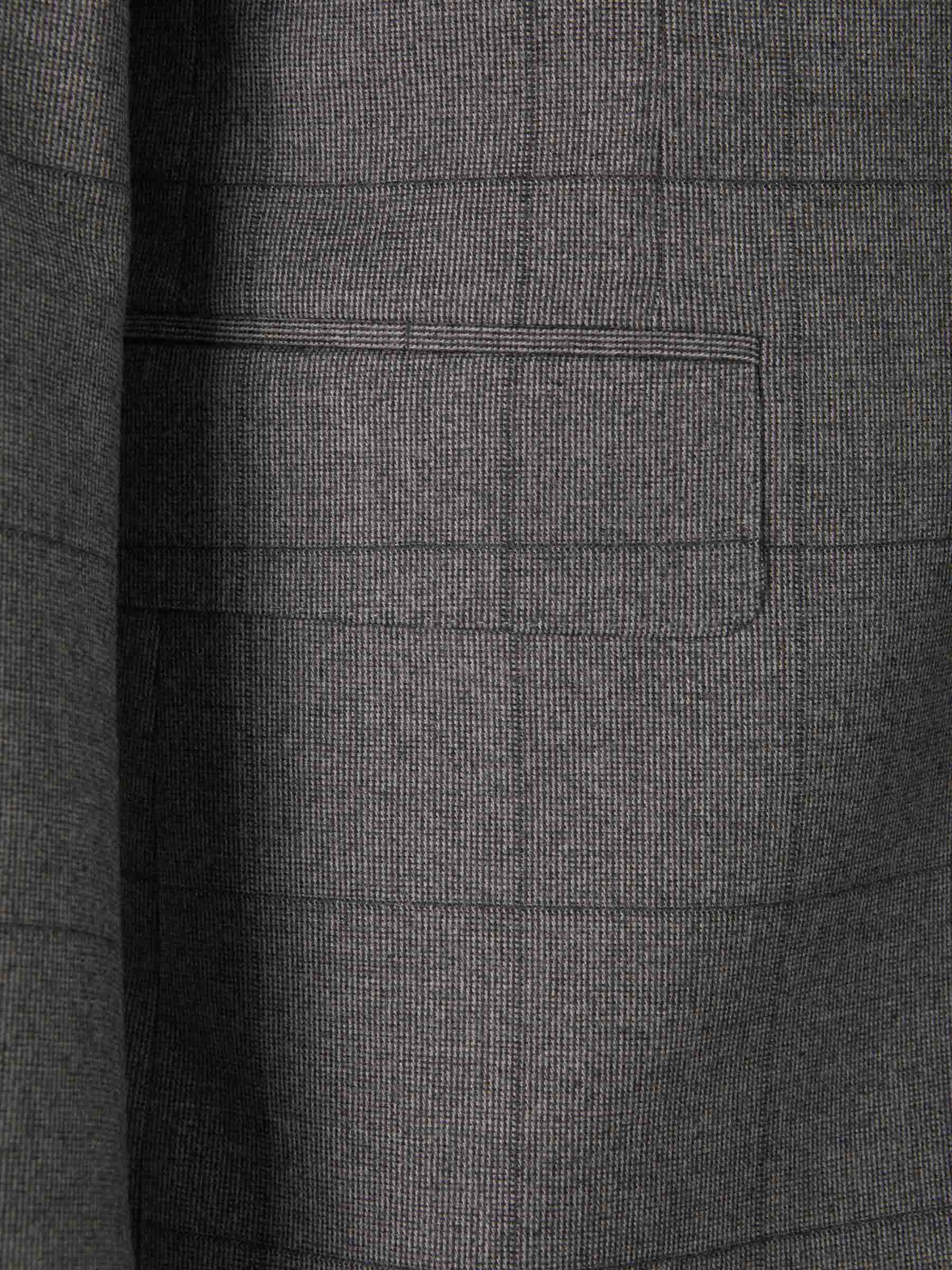 Outlet online Canali Hombre Traje Motivo Cuadro color Gris Piedra sku 312-002711 01 - Foto 6