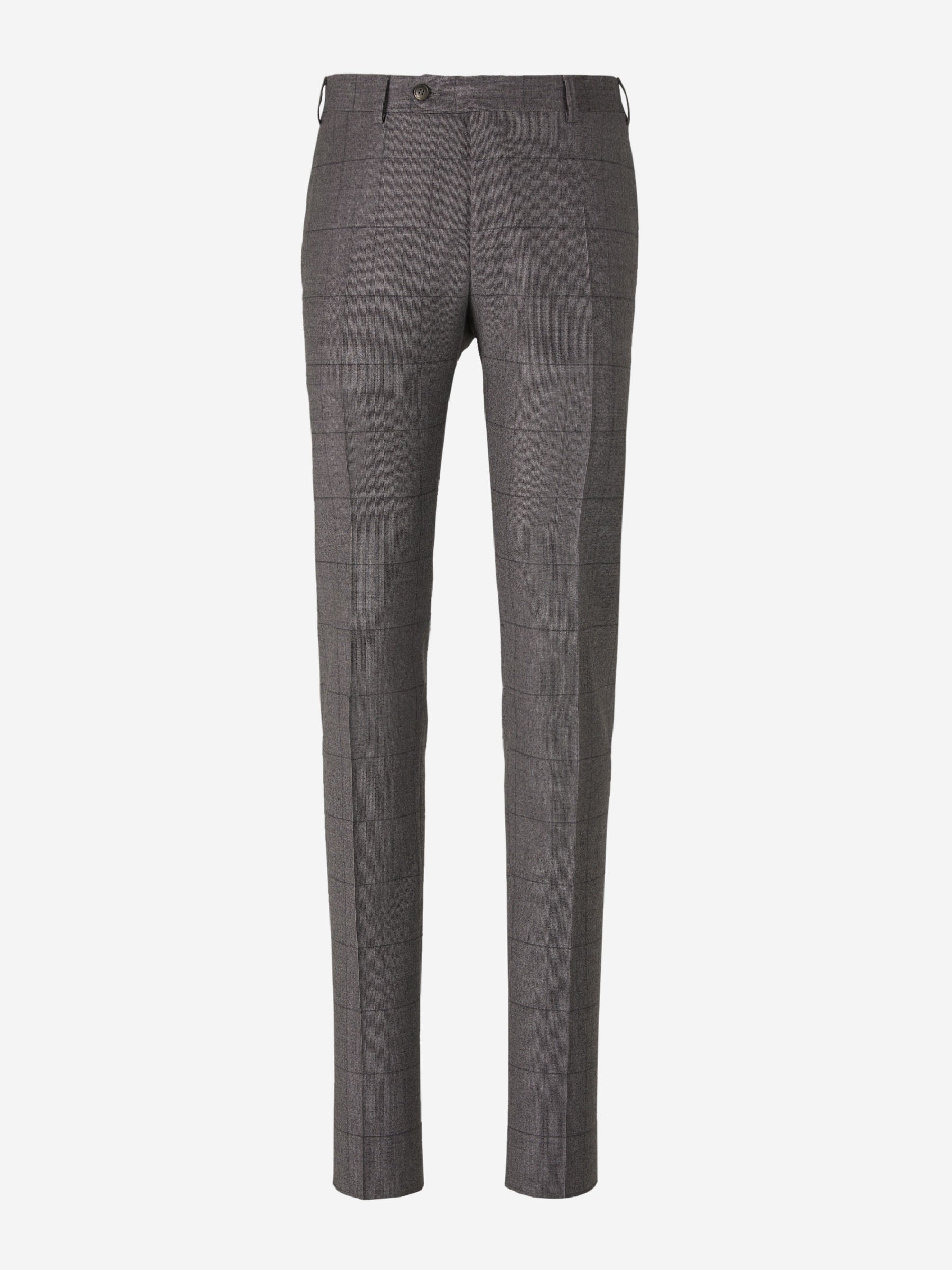 Outlet online Canali Hombre Traje Motivo Cuadro color Gris Piedra sku 312-002711 01 - Foto 3
