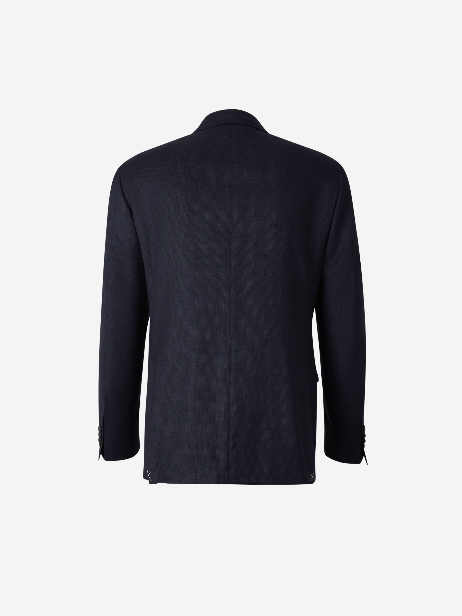 Outlet online Canali Hombre Traje Liso Lana color Azul Noche sku 312-002759 01 - Foto 2