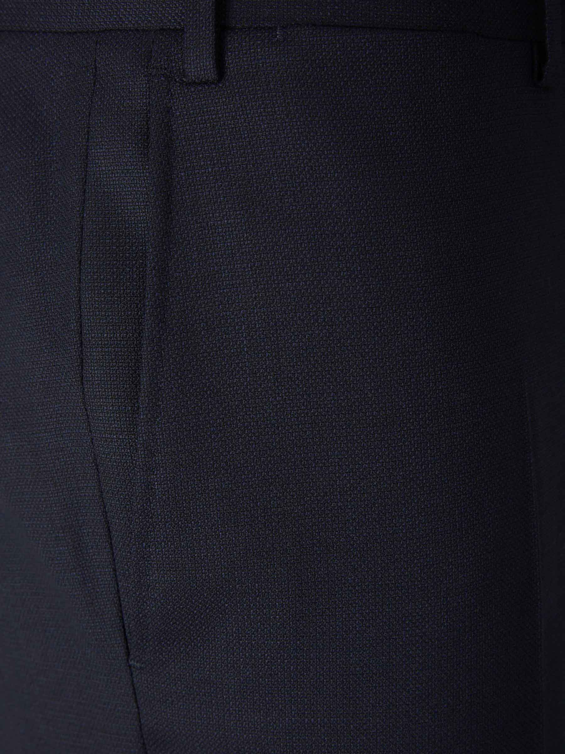 Outlet online Canali Hombre Traje Liso Lana color Azul Noche sku 312-002759 01 - Foto 8
