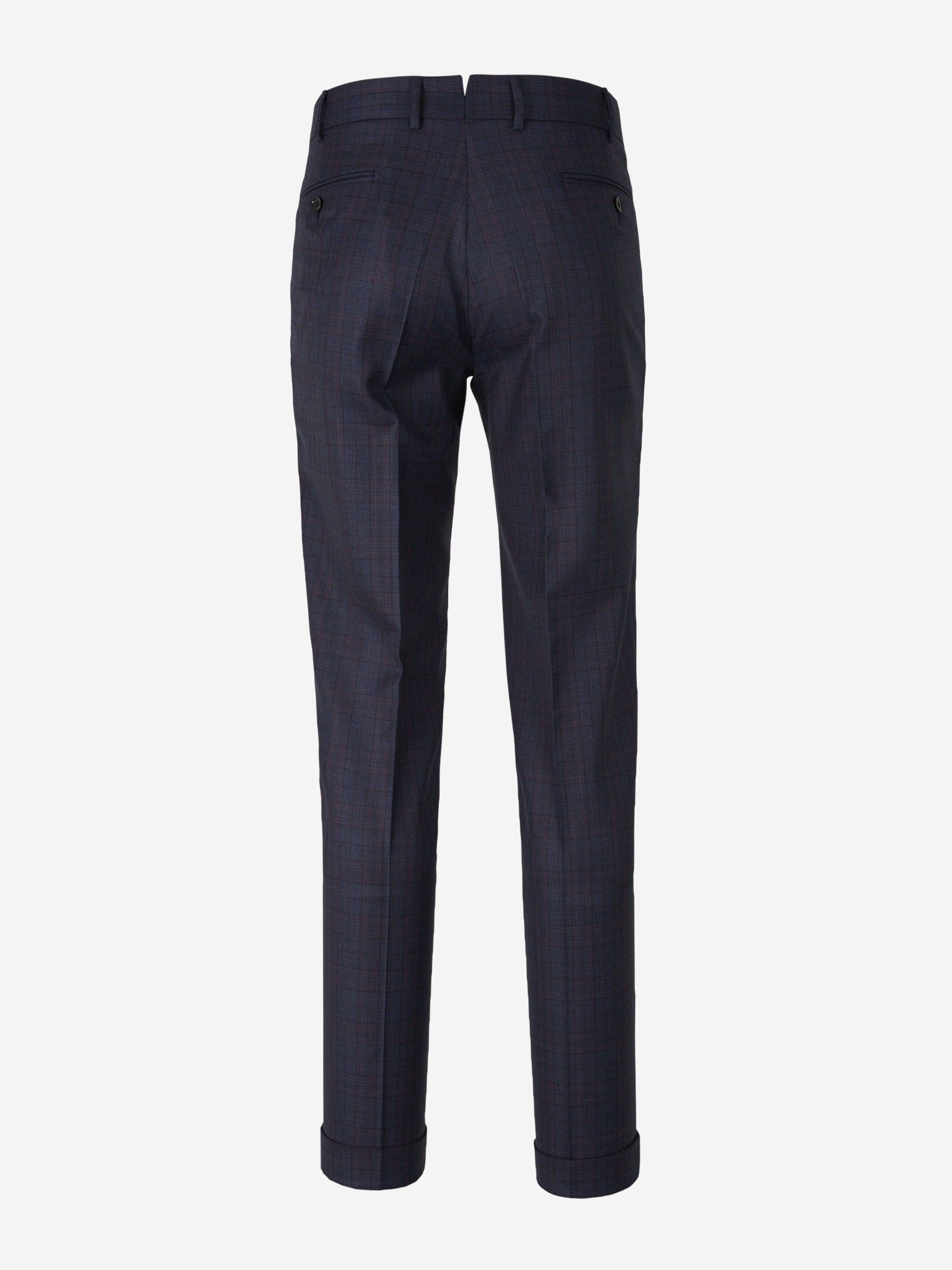 Outlet online Scabal Hombre Pantalones Vestir Lana color Azul Noche sku 321-000339 01 - Foto 2