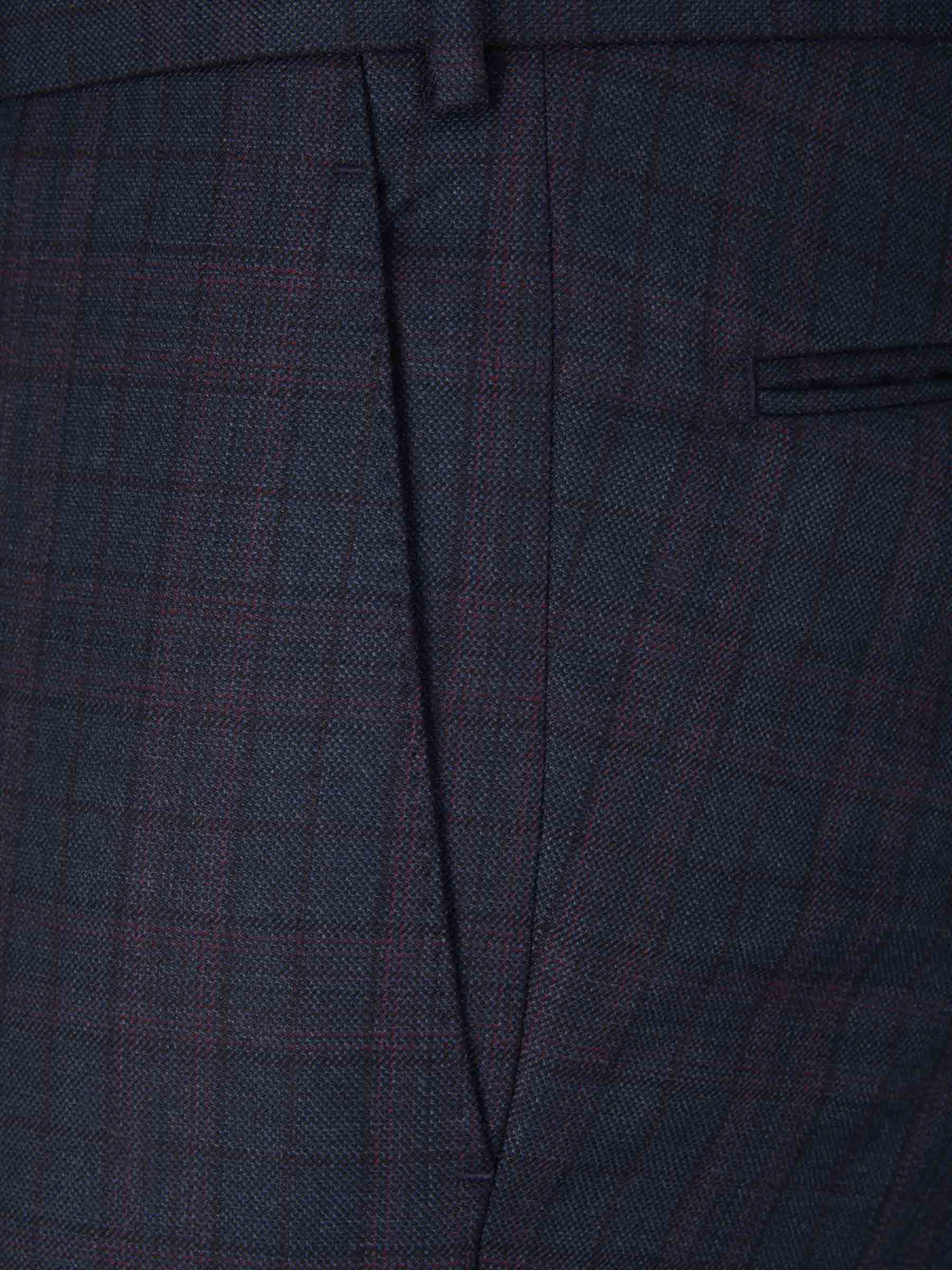Outlet online Scabal Hombre Pantalones Vestir Lana color Azul Noche sku 321-000339 01 - Foto 3