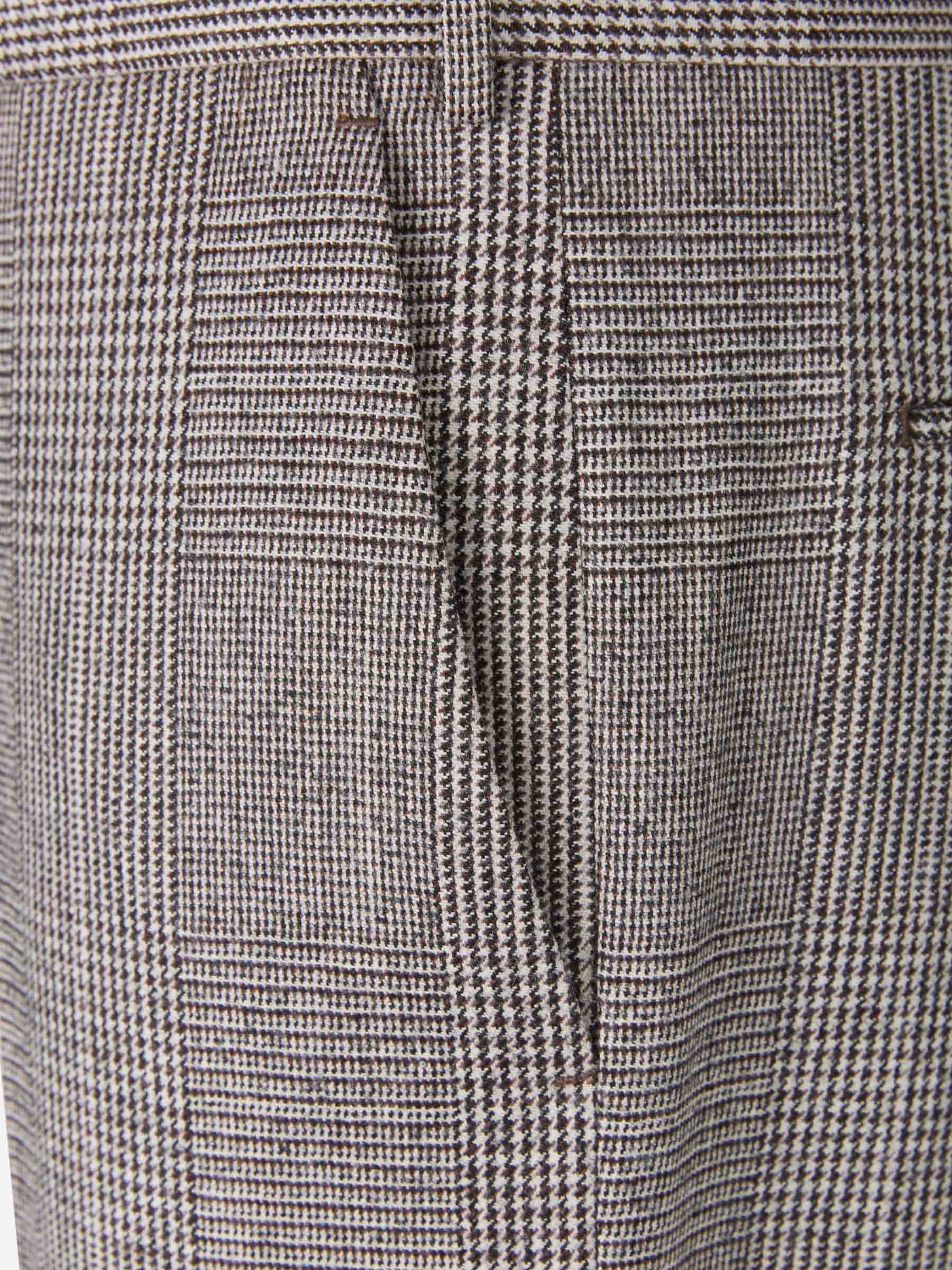 Outlet online PT Torino Hombre Pantalones Príncipe de Gales color Beige sku 322-000400 01 - Foto 3