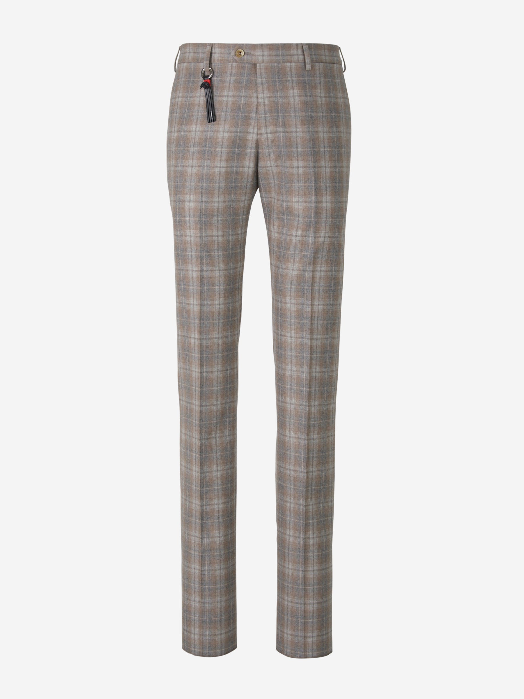 Outlet online Marco Pescarolo Hombre Pantalones Formales Cuadros color Gris Claro sku 322-000403 01 - Foto 1