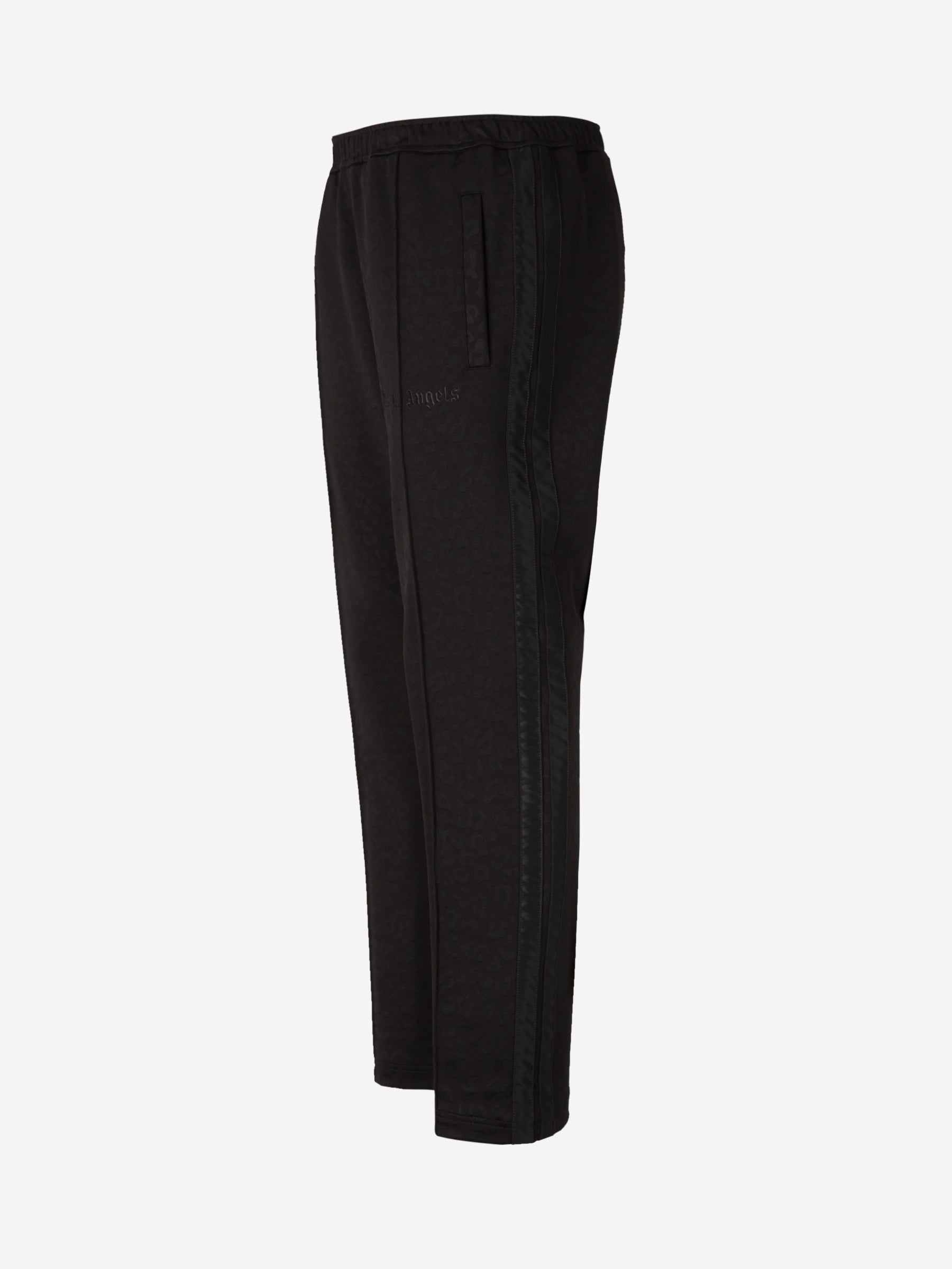 Outlet online Palm Angels Hombre Joggers Motivo Leopardo Tonal color Negro sku 322-000411 01 - Foto 3
