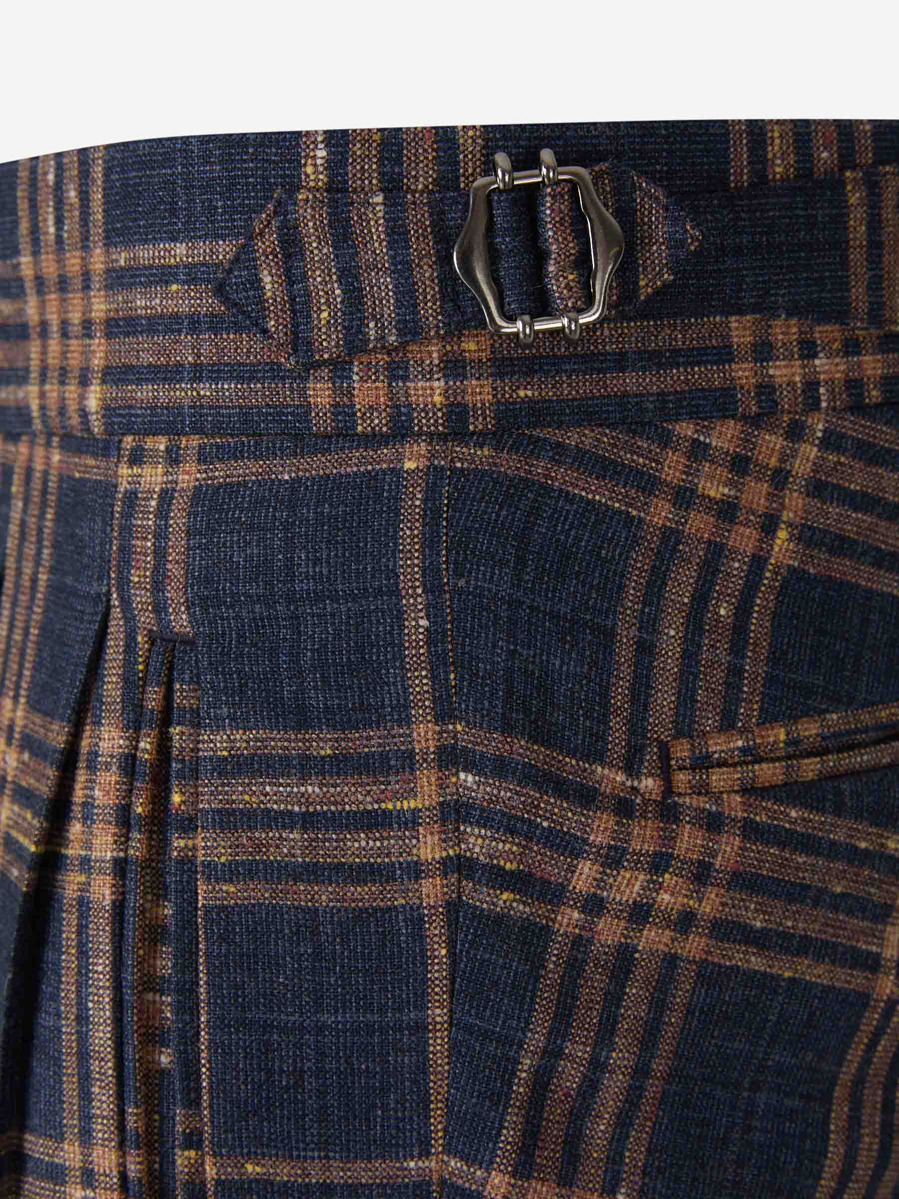 Outlet online Scabal Hombre Pantalones Vestir Lana color Caramelo sku 322-000423 01 - Foto 4