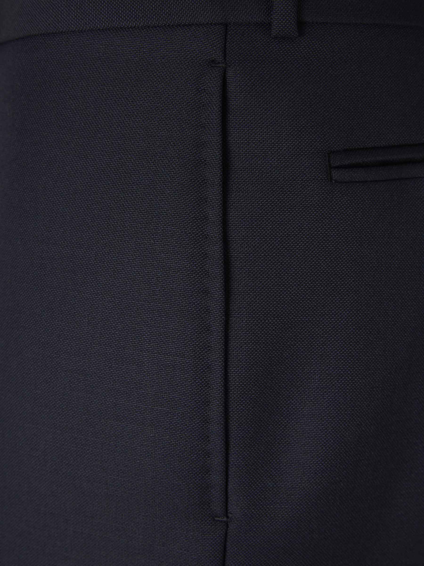 Alexander McQueen Pantalones Lana Y Mohair color Azul Marino sku 322-000436 01 - Foto 3
