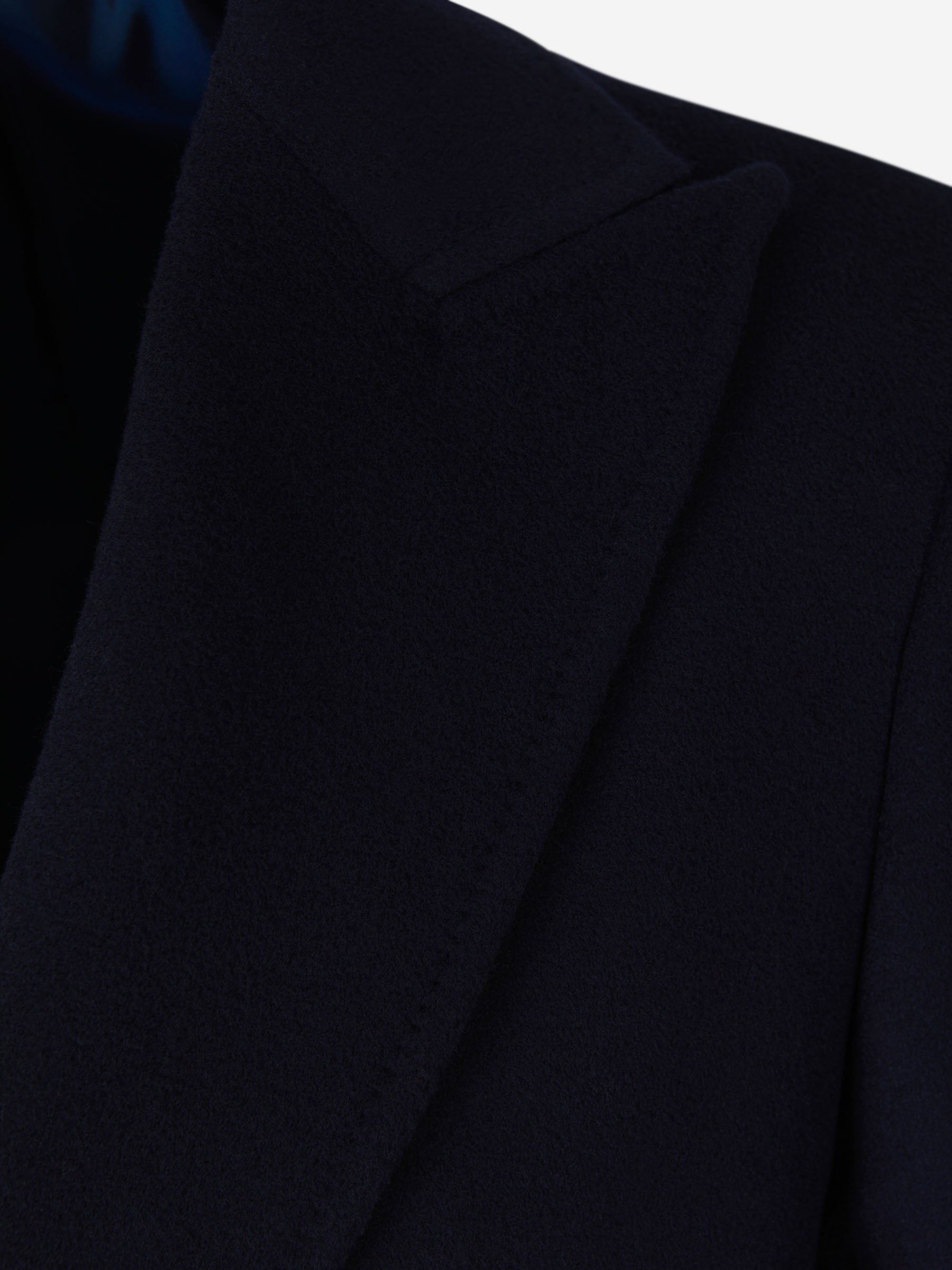 Scabal Abrigo Doble Botonadura color Azul Noche sku 341-000496 01 - Foto 3