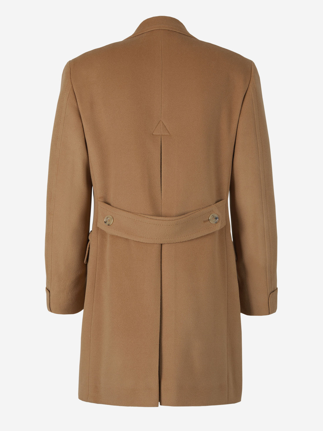 Scabal Abrigo Solapas Lana color Caramelo sku 341-000497 01 - Foto 2